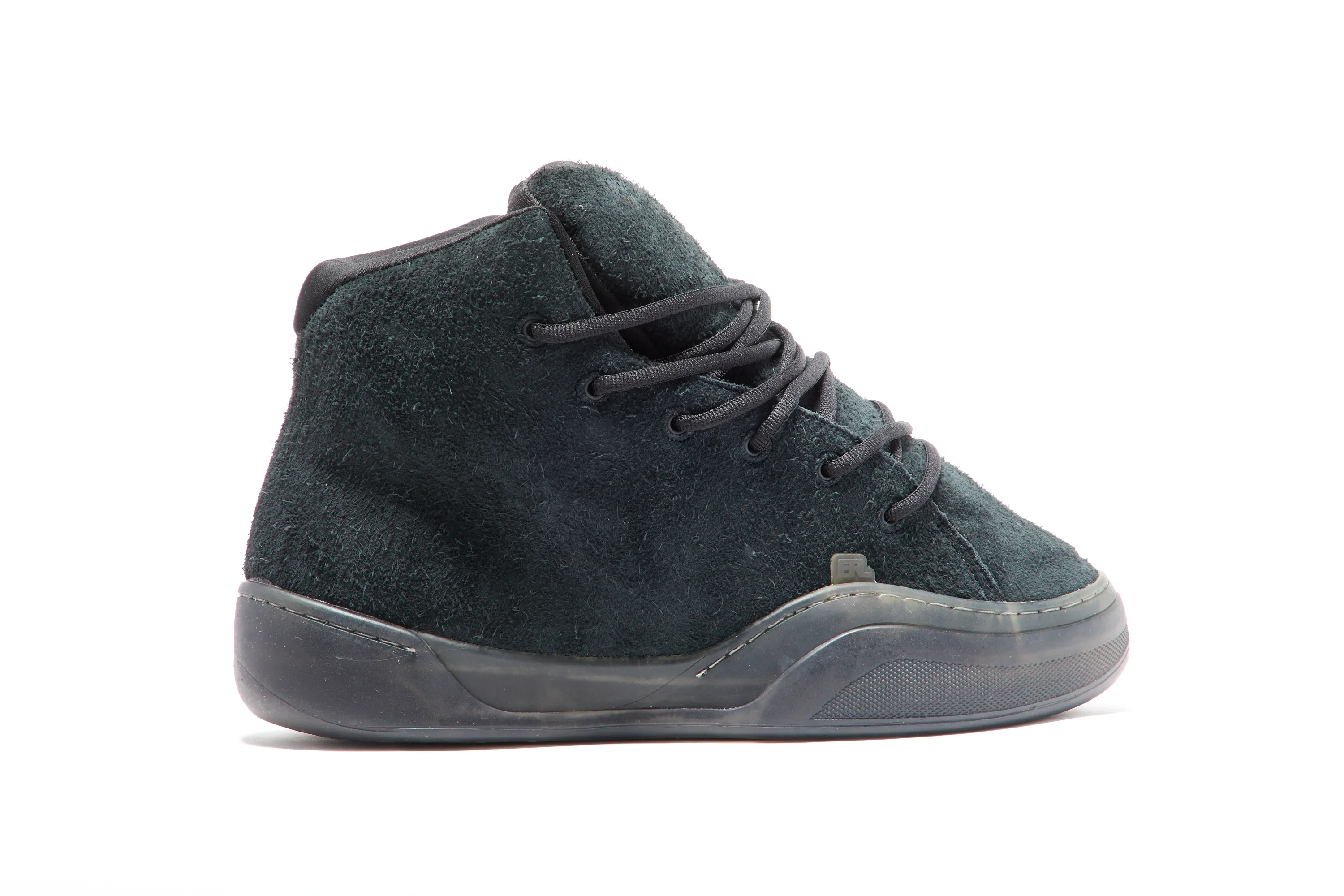 ERL Suede Mid Vamp Sneakers Black - 1