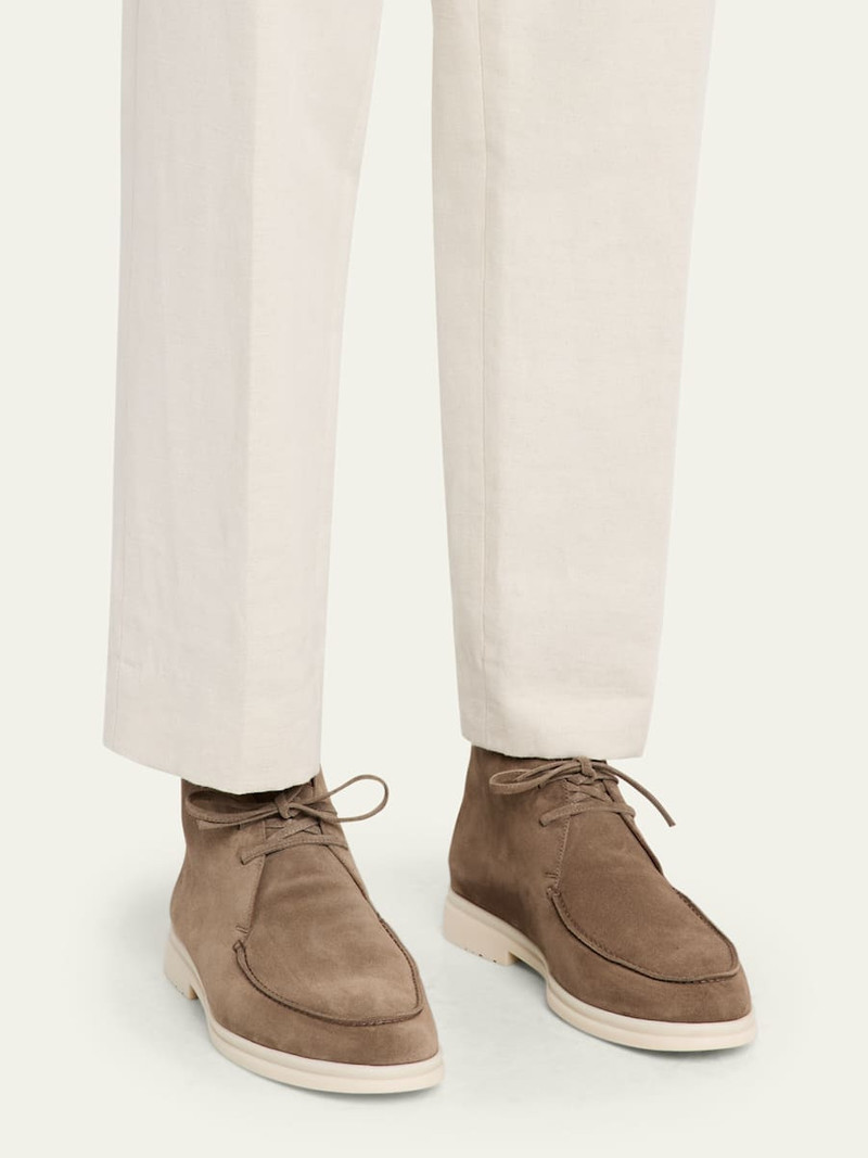 Loro Piana Men's Walk Suede Chukka Boots outlook