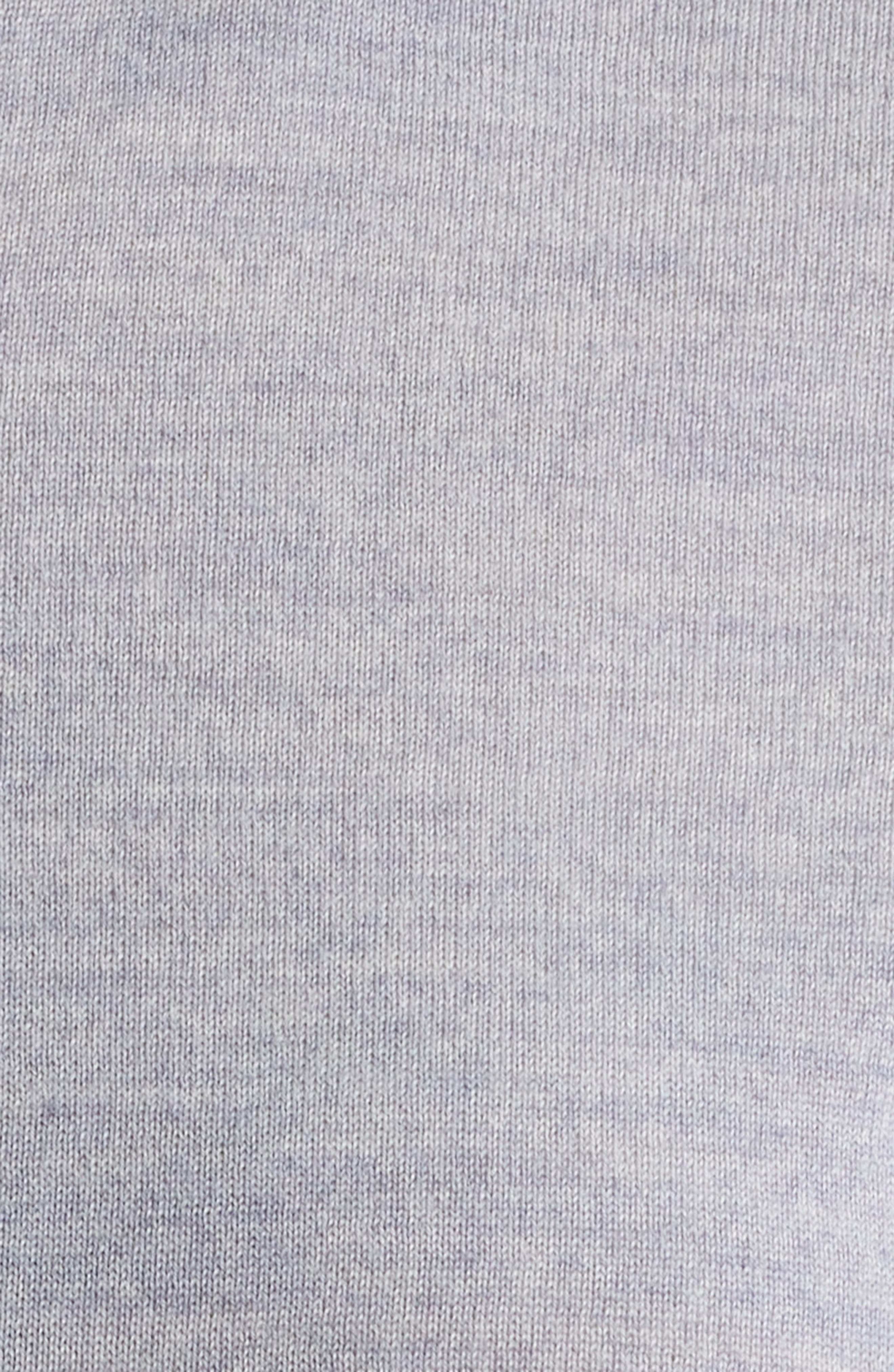 BOSS Fidenka Virgin Wool Polo Sweater in Glacier Grey at Nordstrom - 6