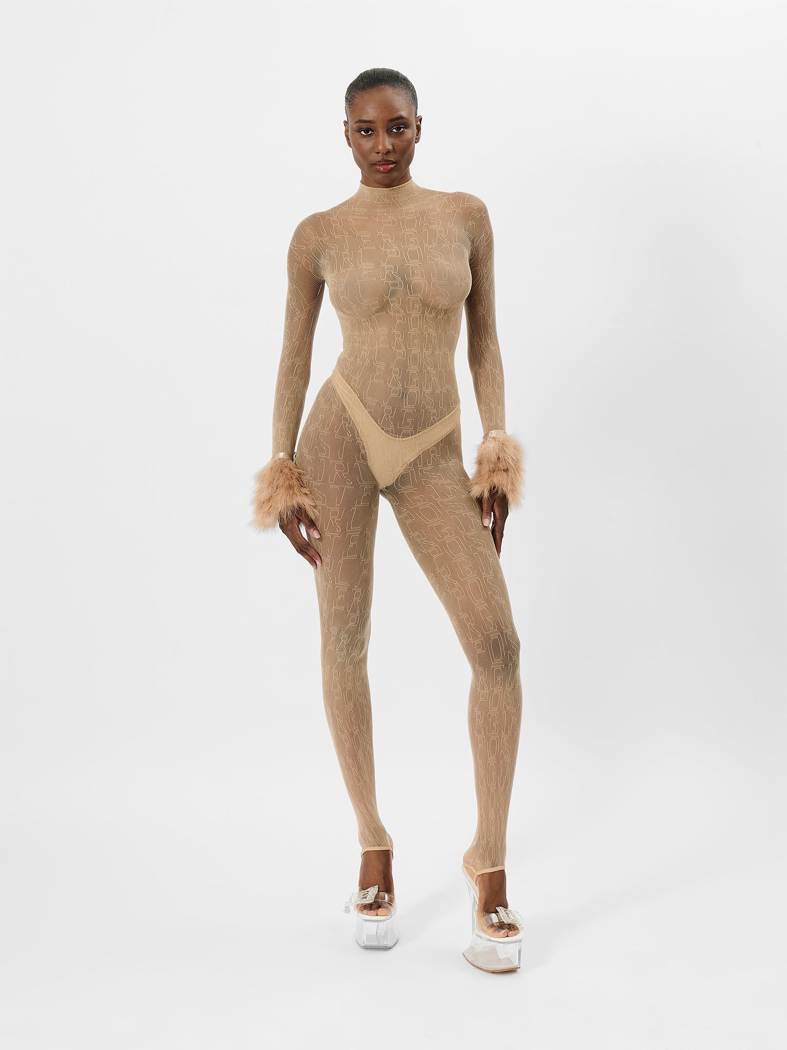 TROPHY JUMPSUIT BEIGE - 6