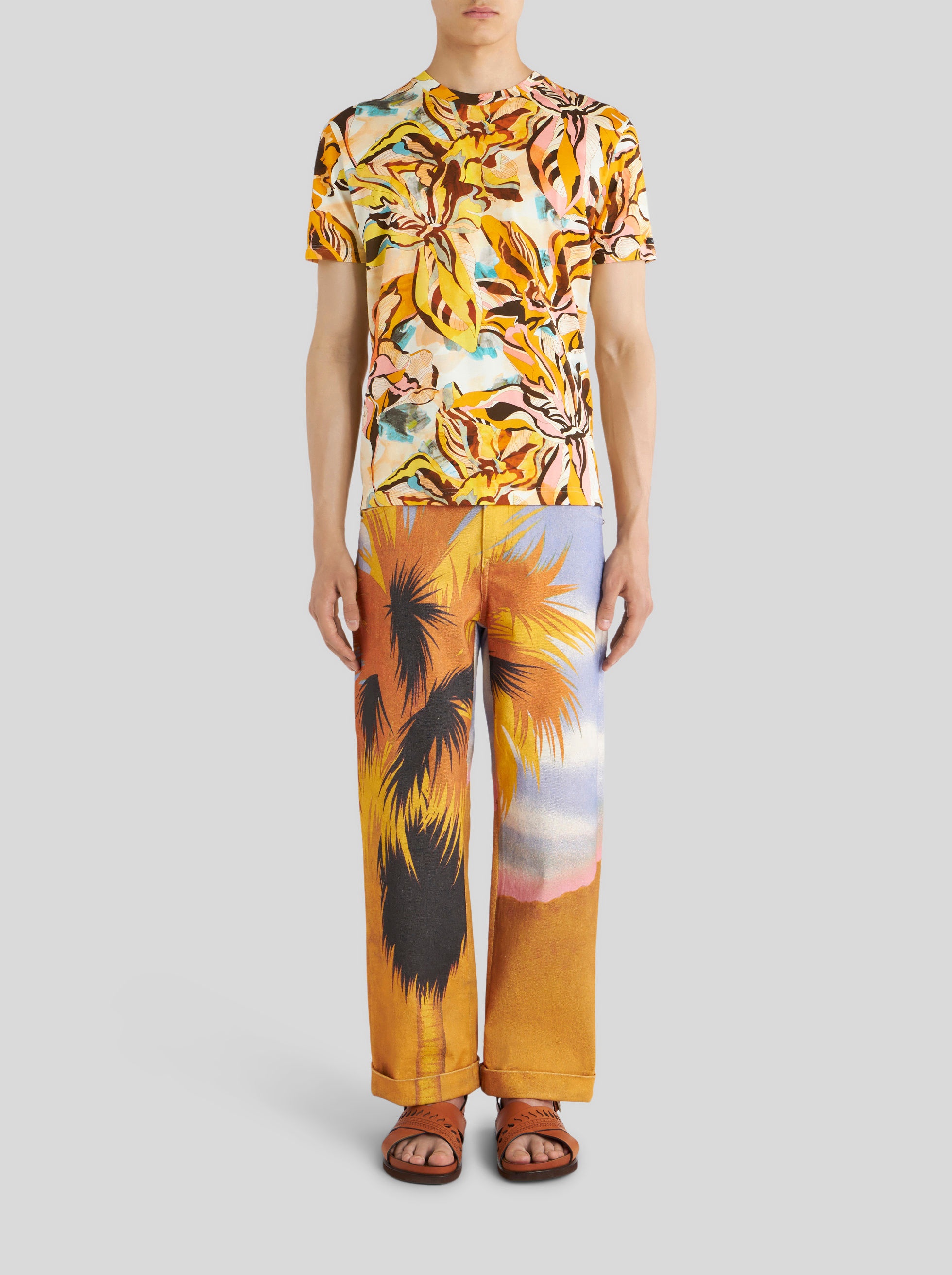 MAXI FLORAL PRINT T-SHIRT - 3