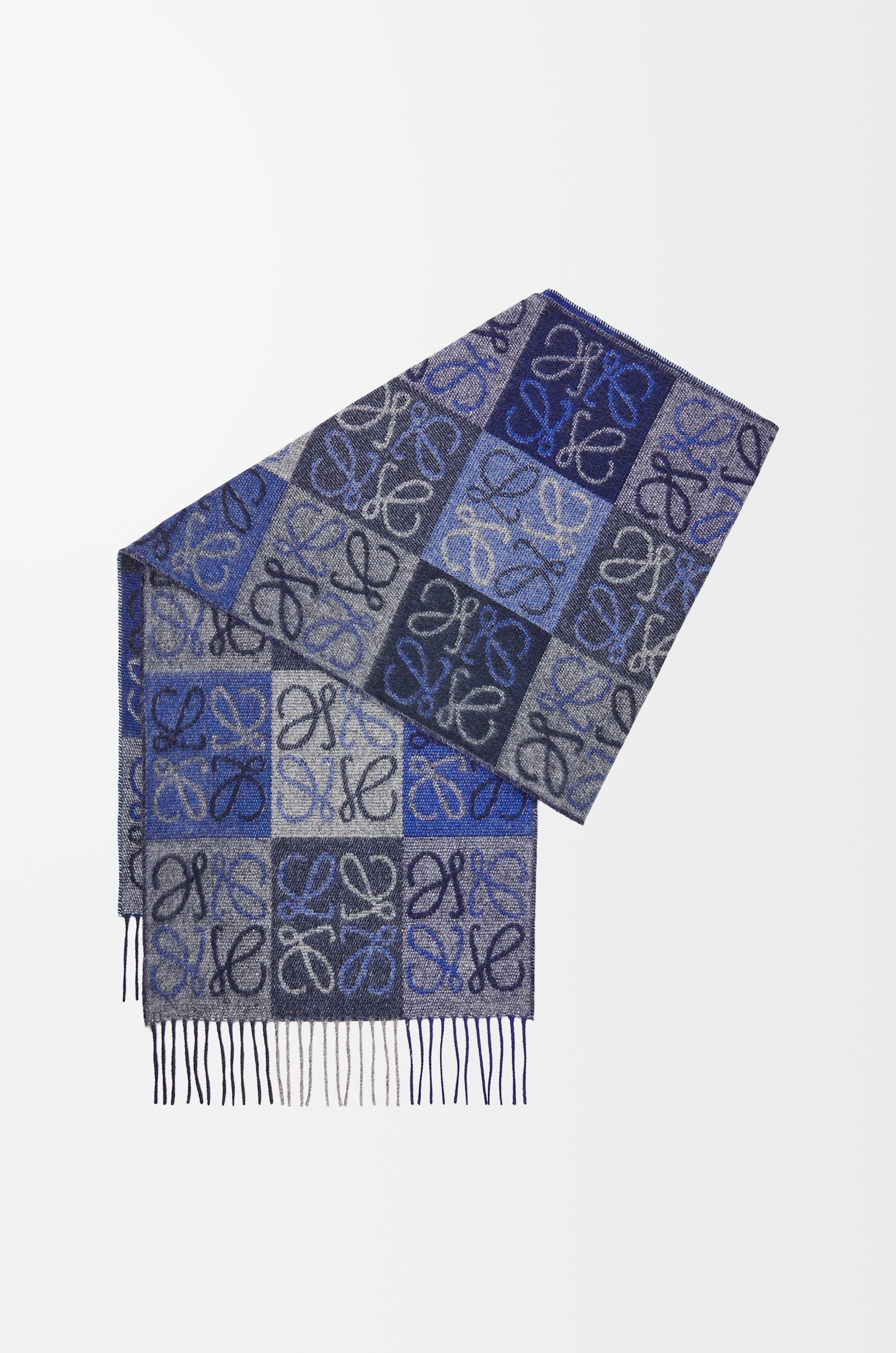 Anagram scarf in wool and cashmere - 2