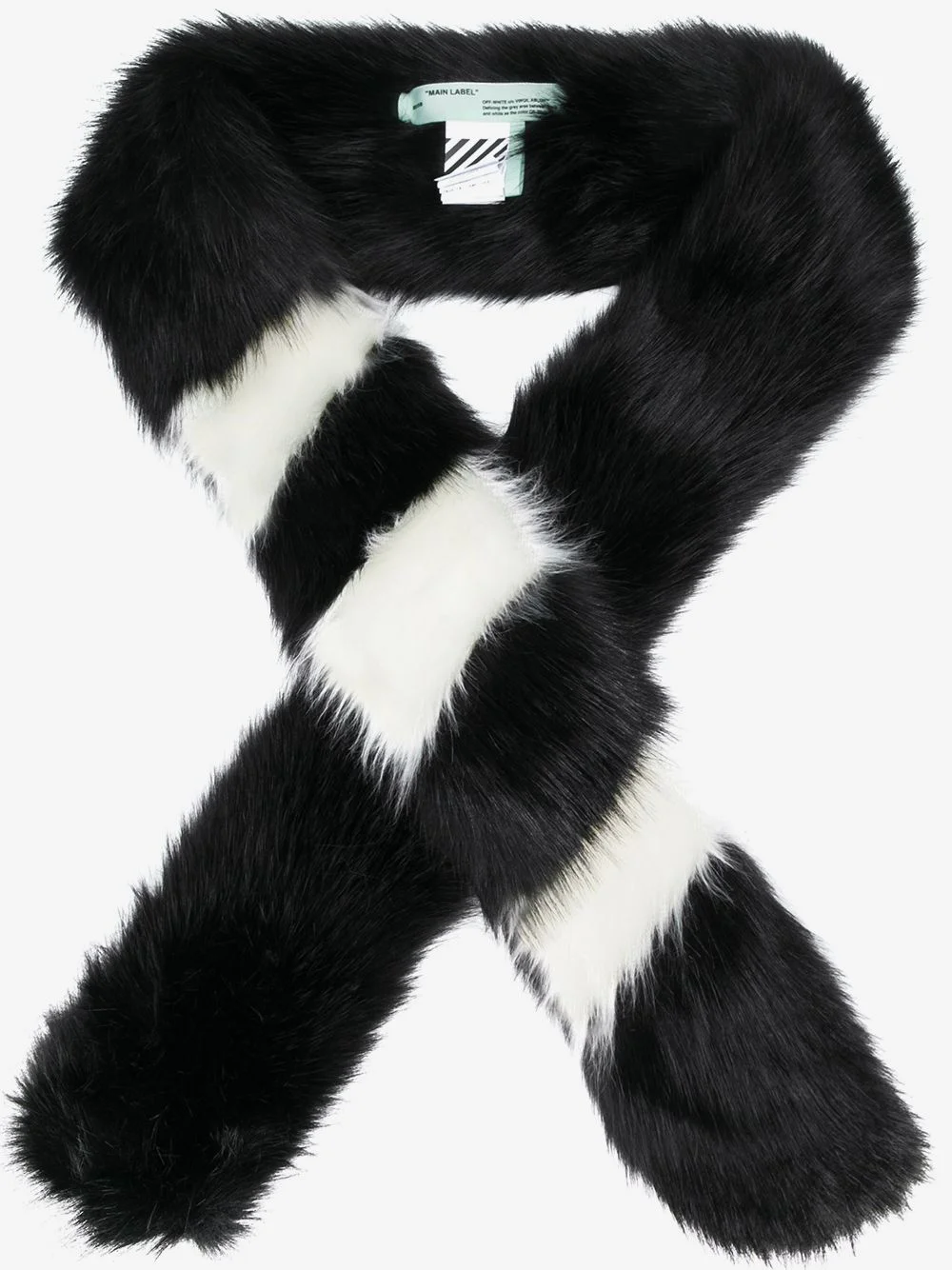 faux fur scarf - 1