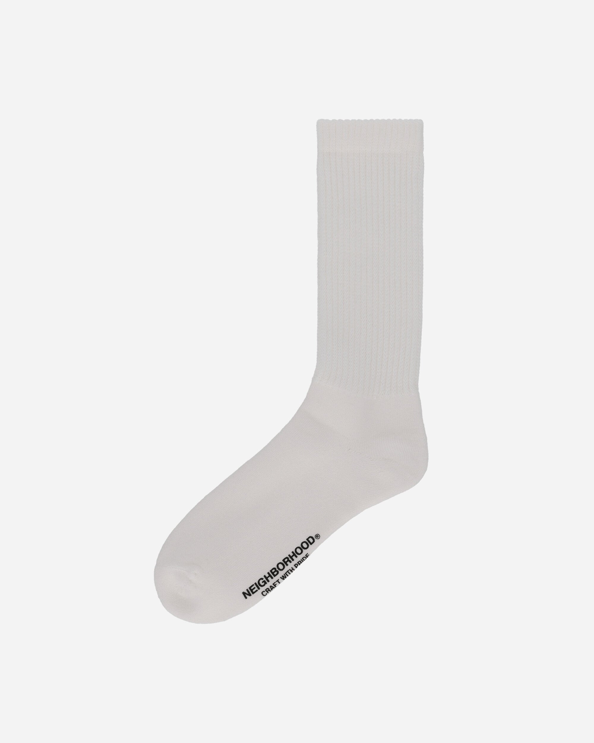 Plain Socks White - 2