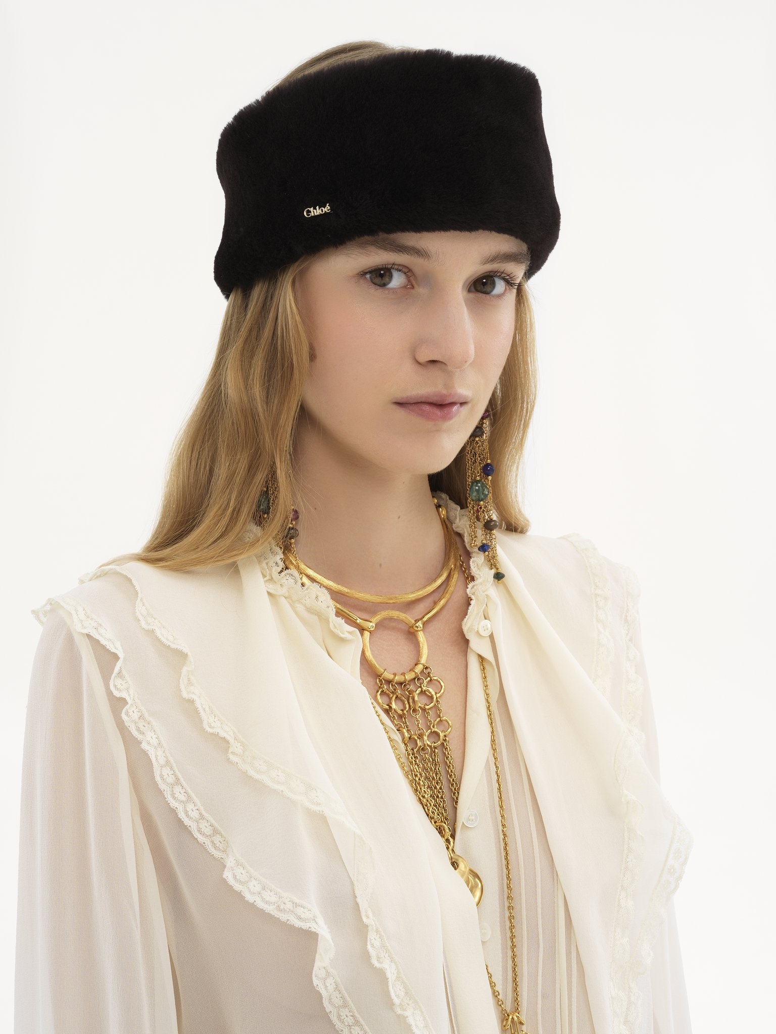 SHEARLING HEADBAND - 4