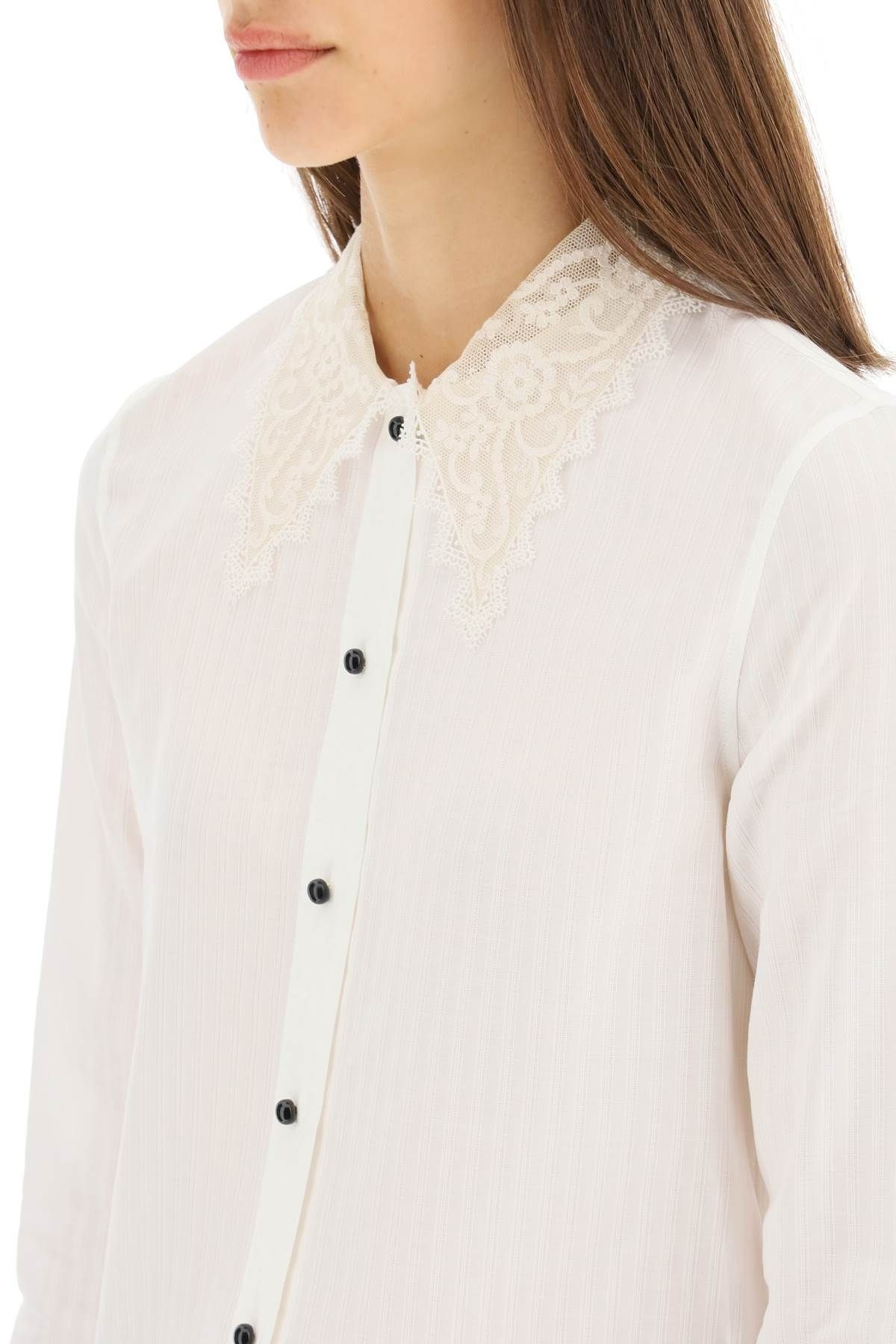 COTTON AND SILK SHIRT - 5