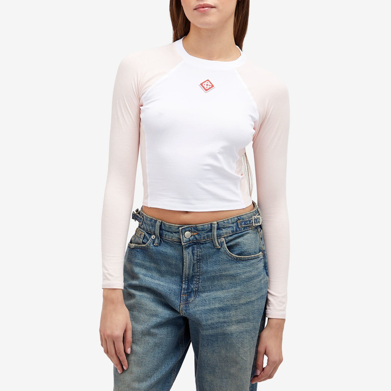 CASABLANCA Casablanca Raglan Long Sleeve Top outlook