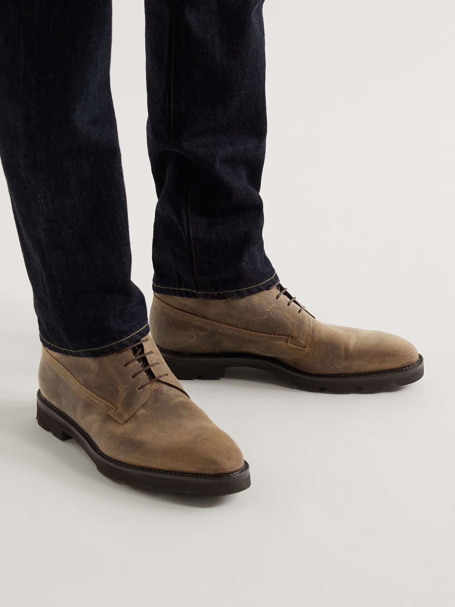 Alder Waxed-Suede Boots - 2