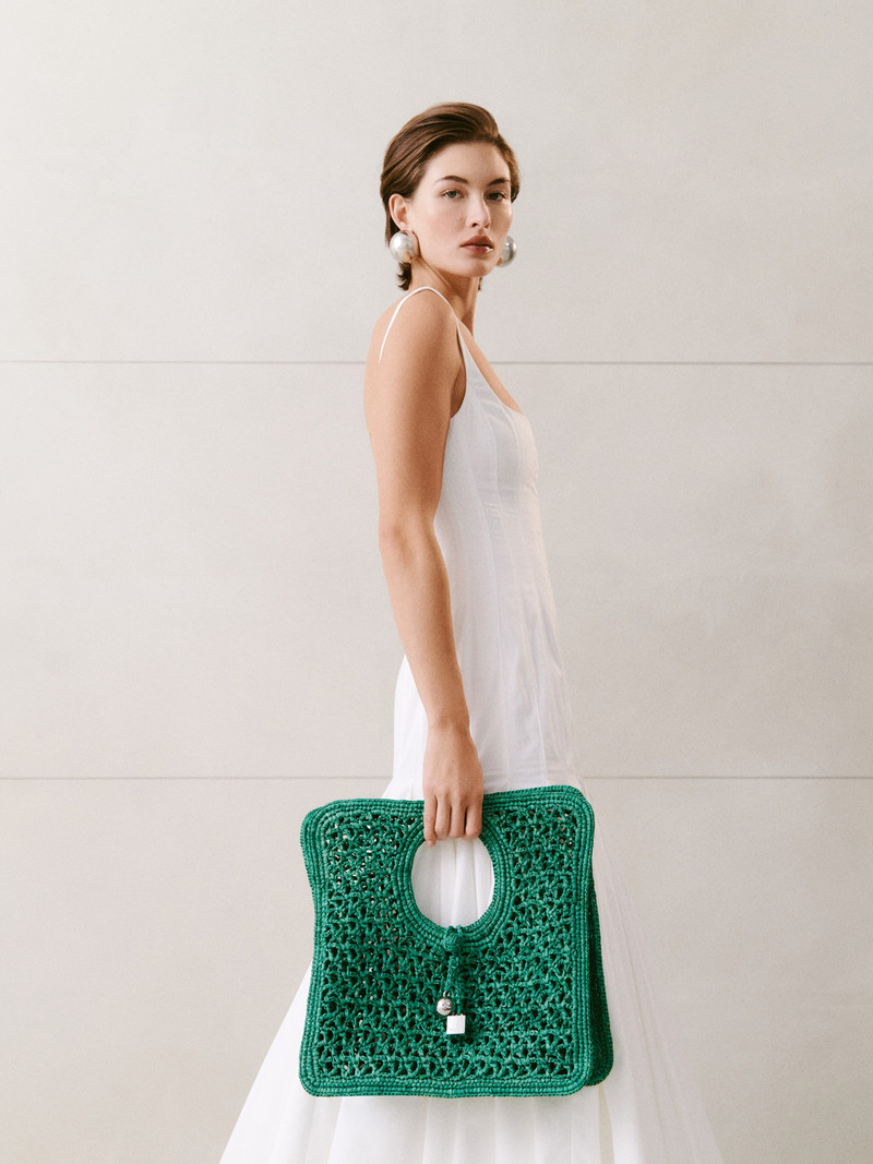 JACQUEMUS The Spiaggia small square bag outlook