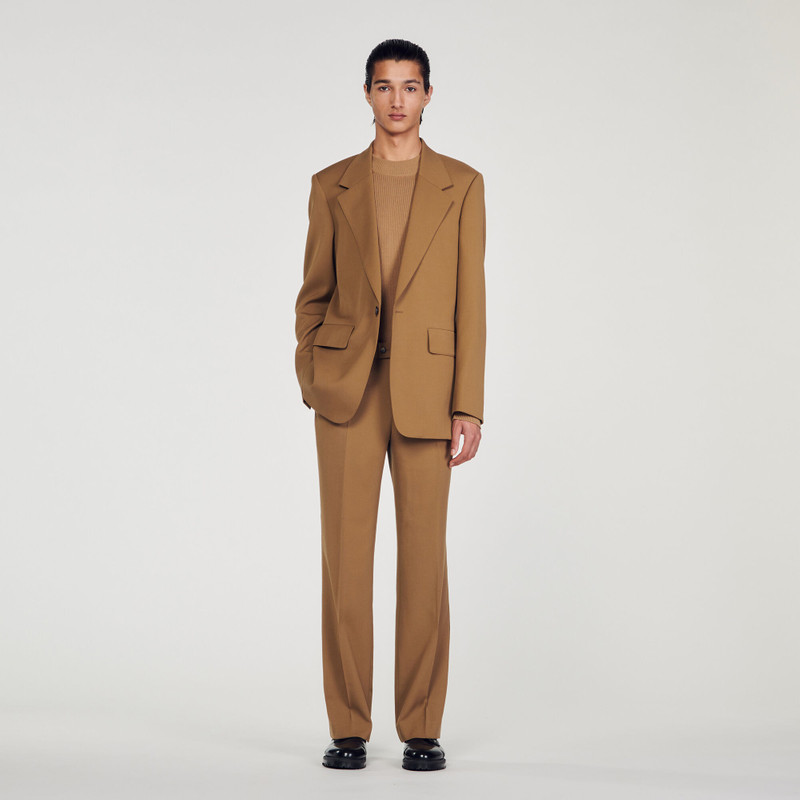 Sandro WOOL SUIT JACKET outlook