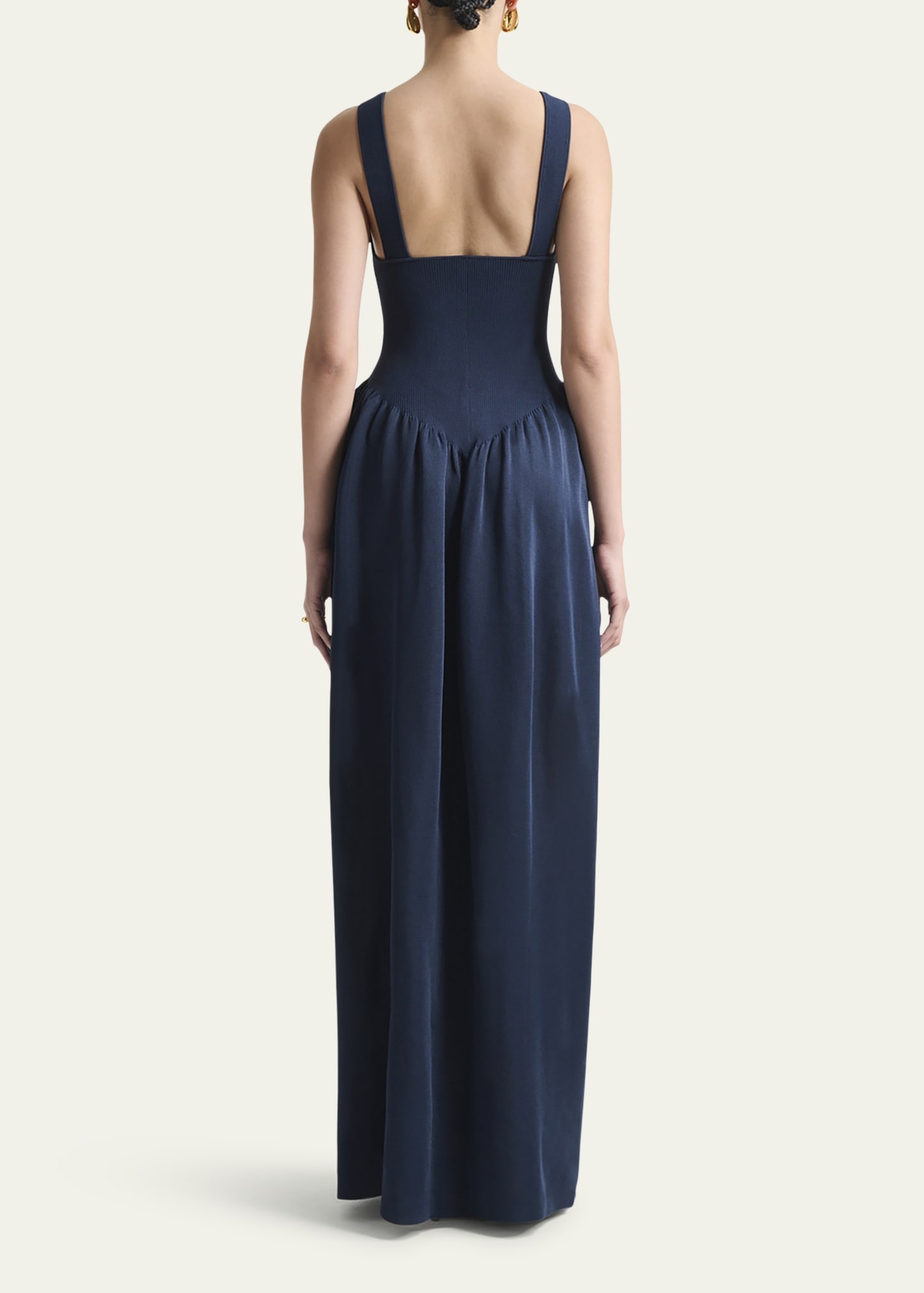 Lollie Plunging Drop-Waist Maxi Dress - 3