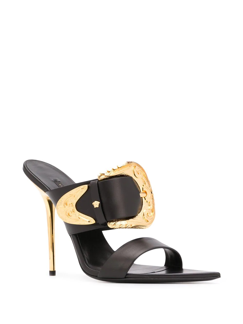 Baroque buckle sandals - 2