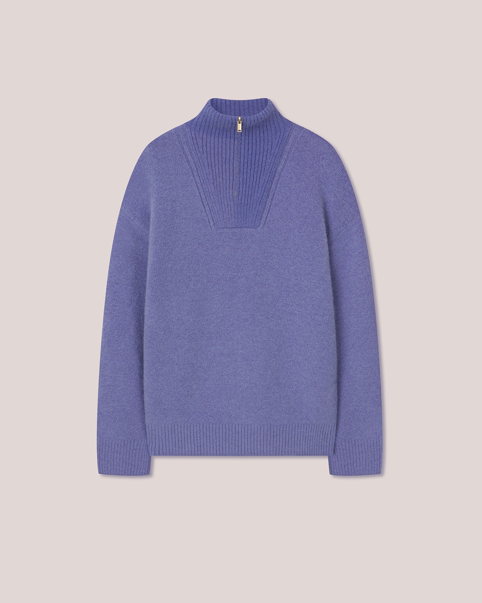 DUSCO - Funnel neck jumper - Lilac - 1