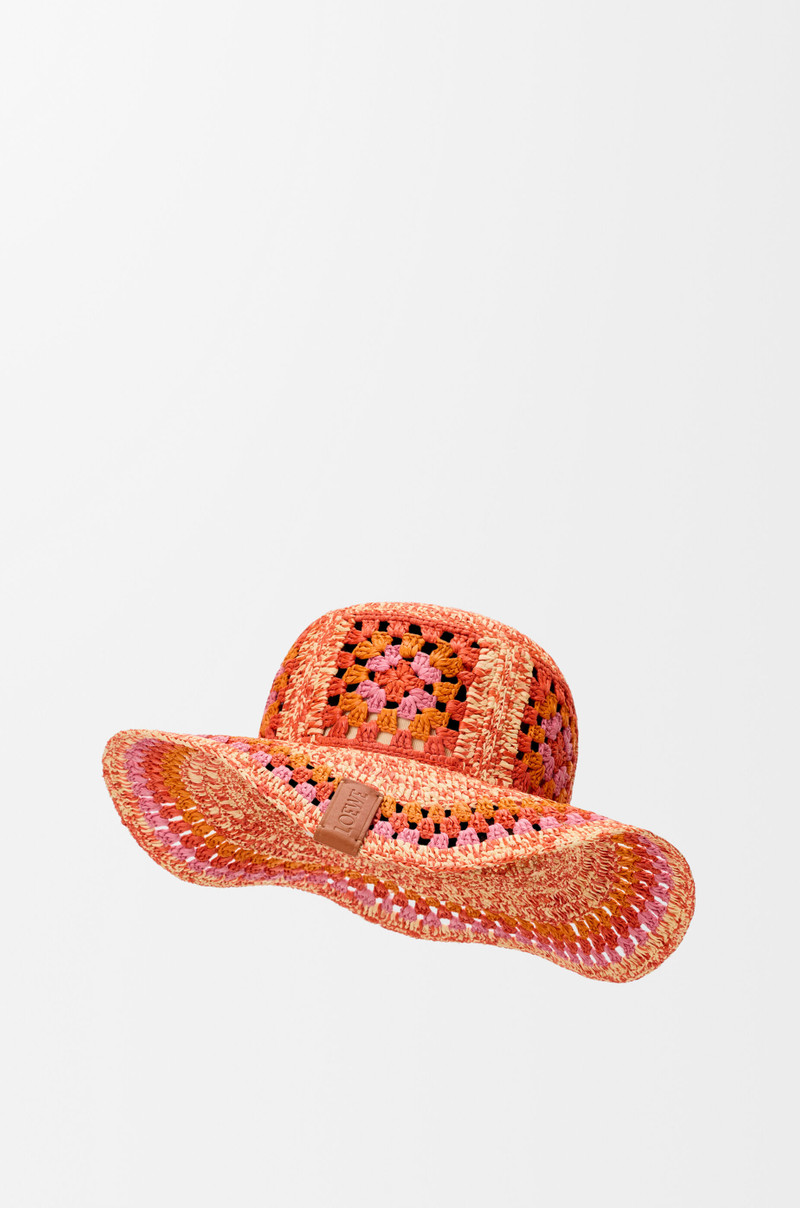 Loewe Fisherman hat in raffia outlook