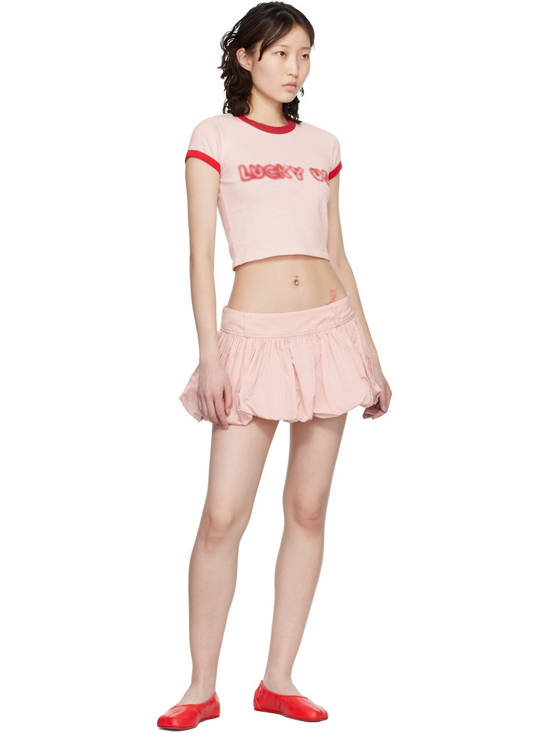 KENZO Pink Kenzo Paris Balloon Miniskirt outlook