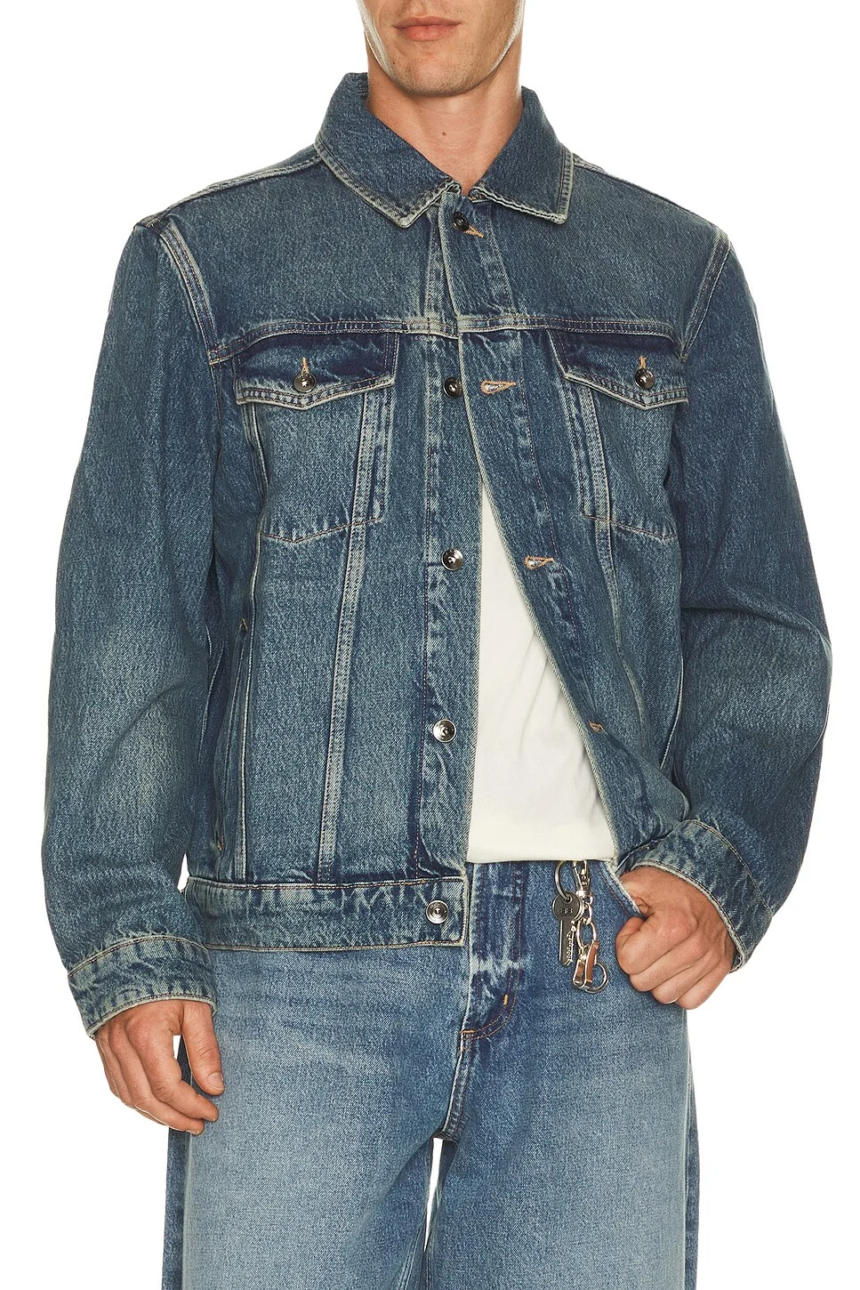 Denim Trucker Jacket - 1