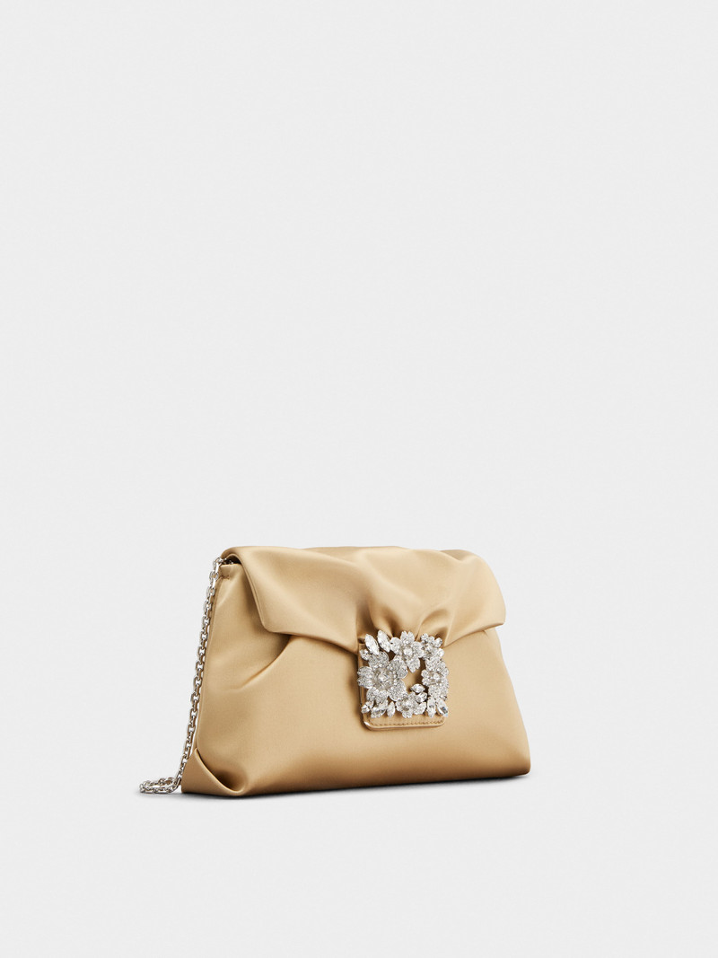 Efflorescence Mini Clutch in satin 3