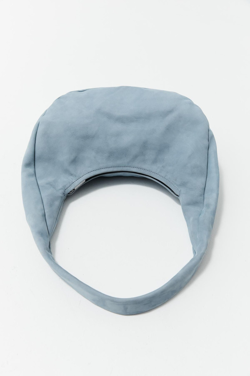 ST. AGNI Oval Mini Bag - Stone Blue outlook
