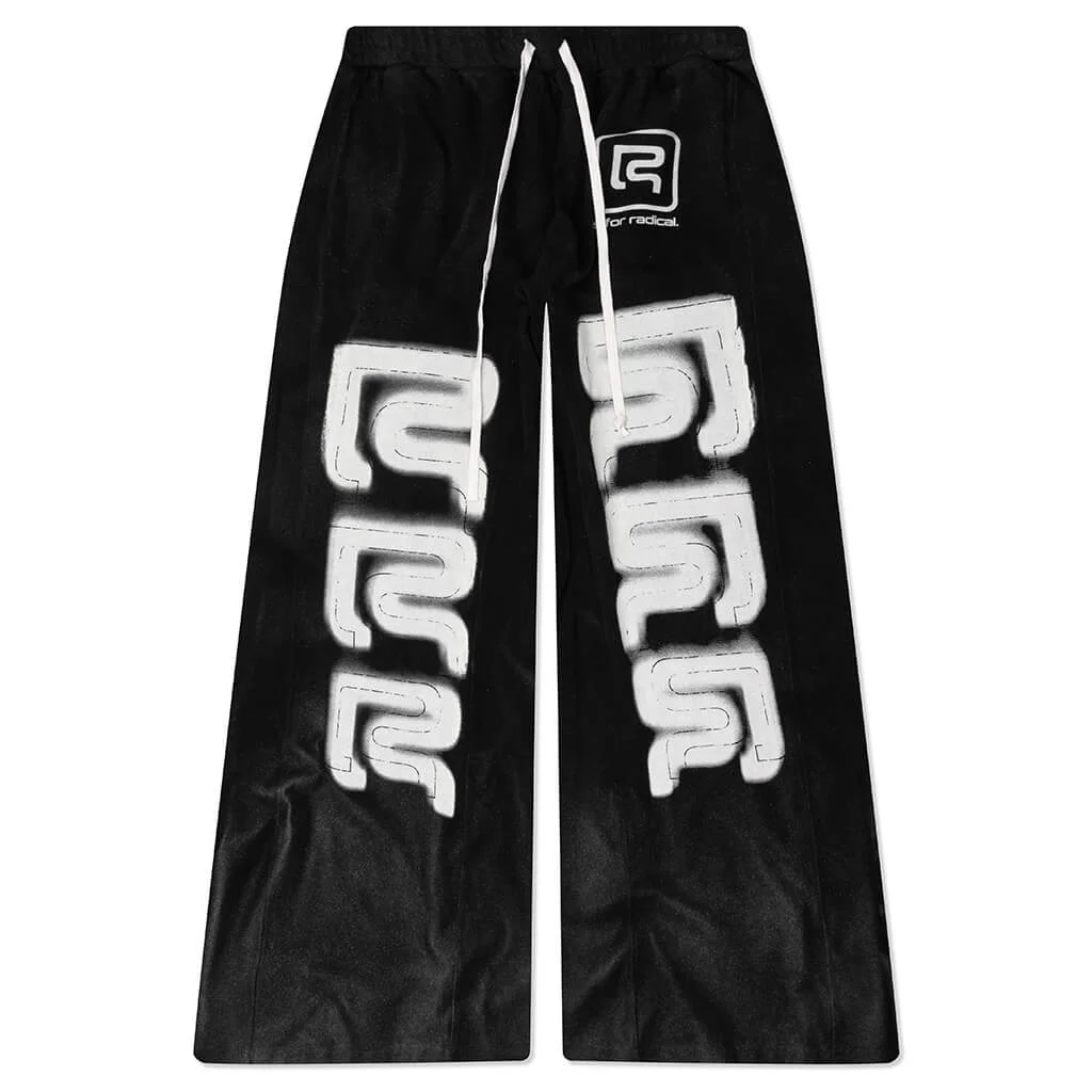 R LOGO FASTER FLIGHT - MECHANIC BLACK - 1