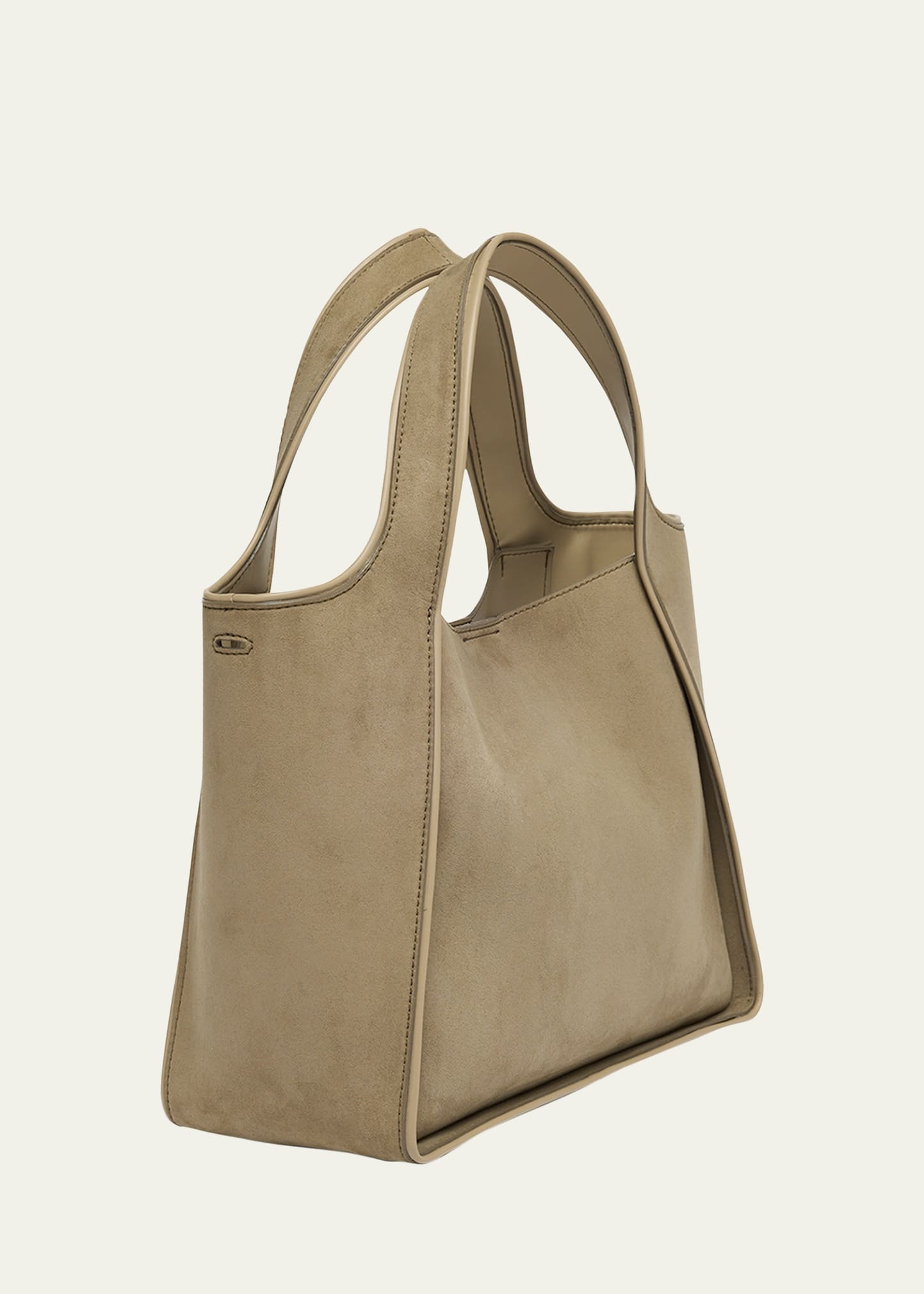 Logo Alter Suede Shoulder Bag - 3