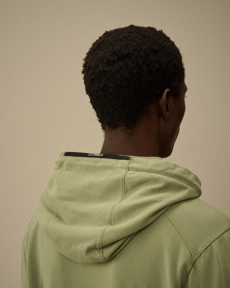 Light Fleece Hooded Full Zip Sweatshirt 6