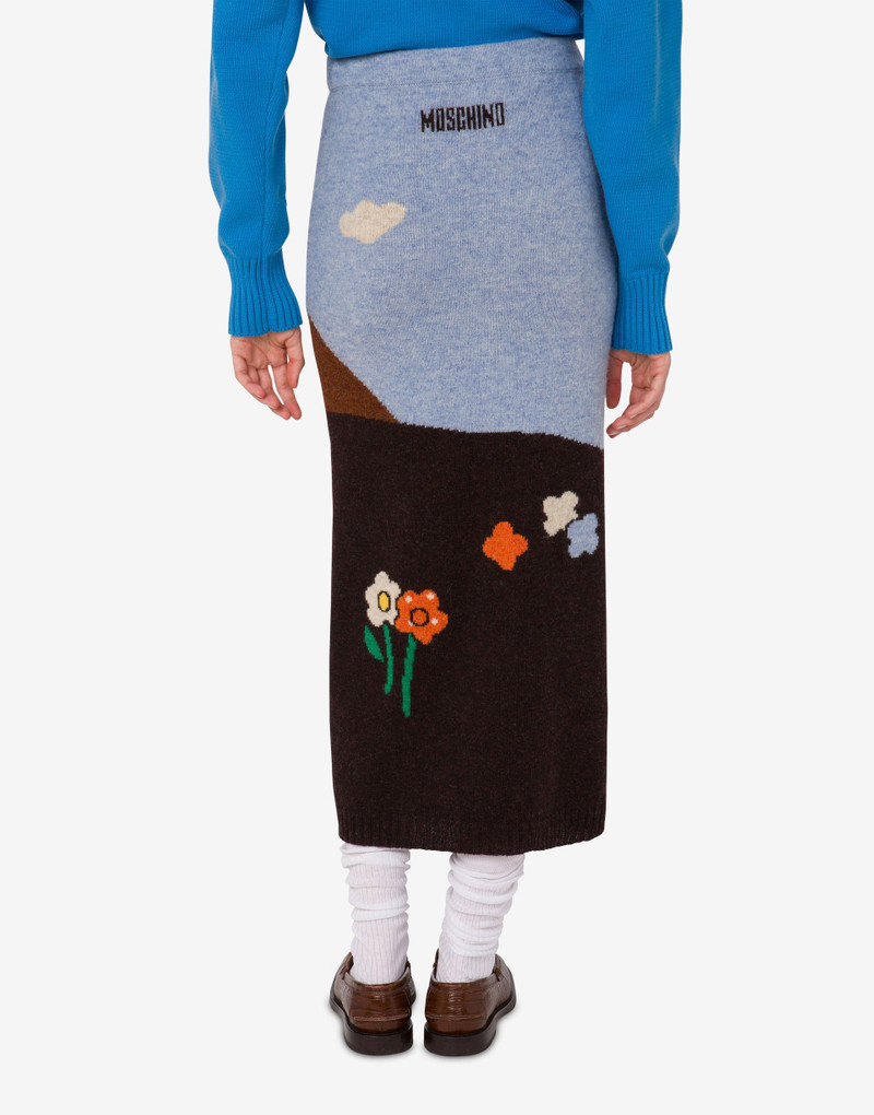 SHETLAND WOOL SKIRT ARCHIVE 3