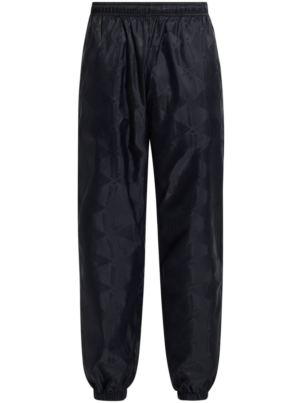 monogram-jacquard track pants - 1