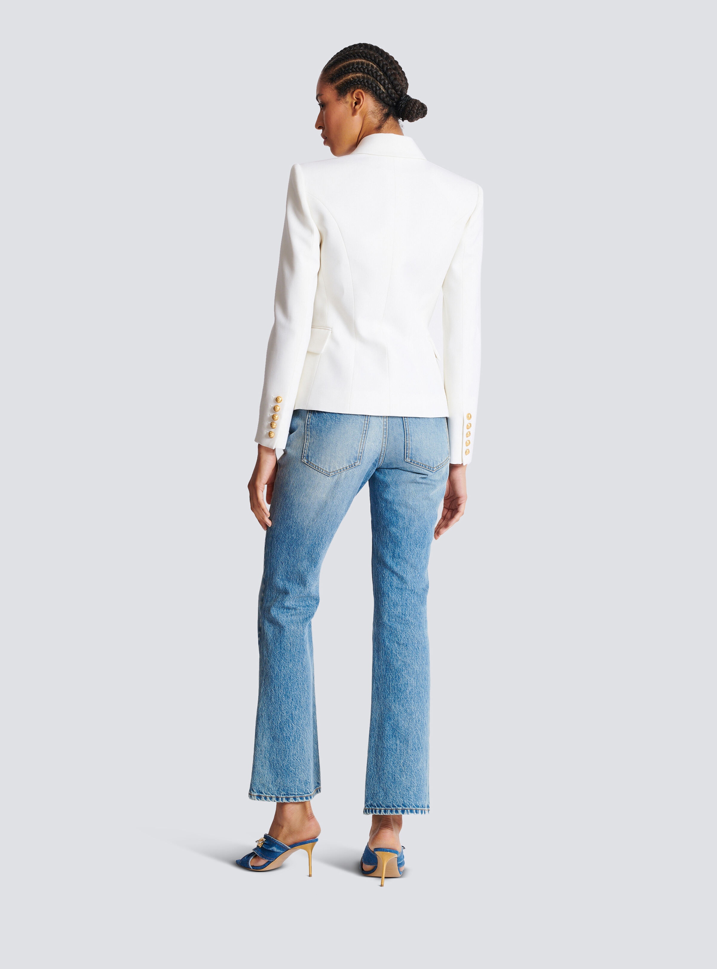 Grain de poudre 6-button jacket - 4