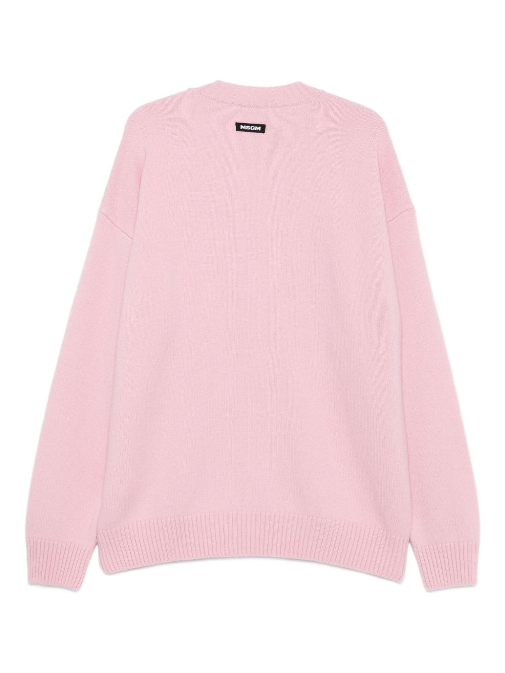 rose-embellished buttoned cardigan - 2