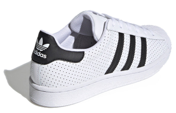 (WMNS) adidas originals Superstar 'Black White' FV3444 - 3
