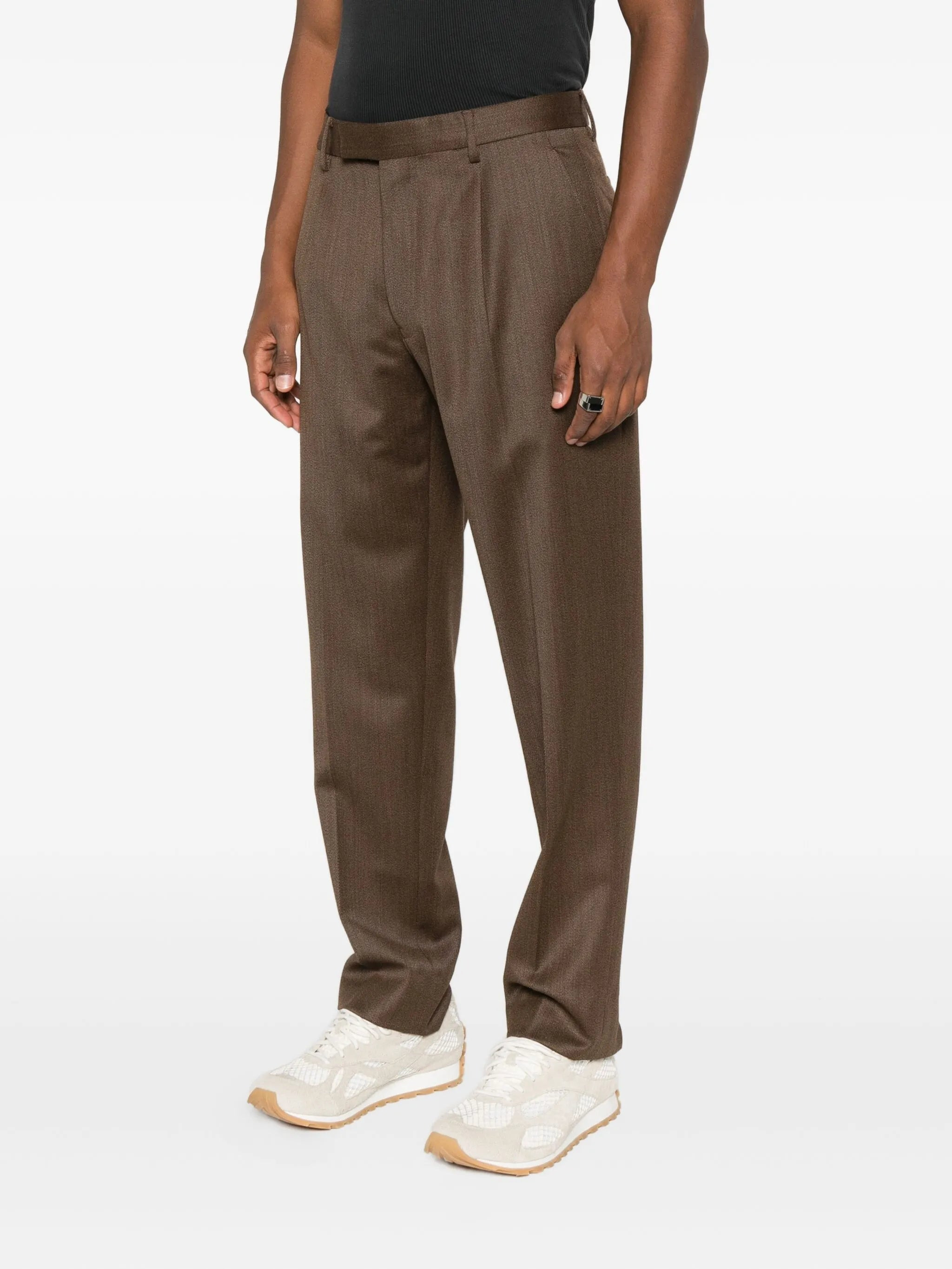 Zegna Tailored Wool Trousers - 4