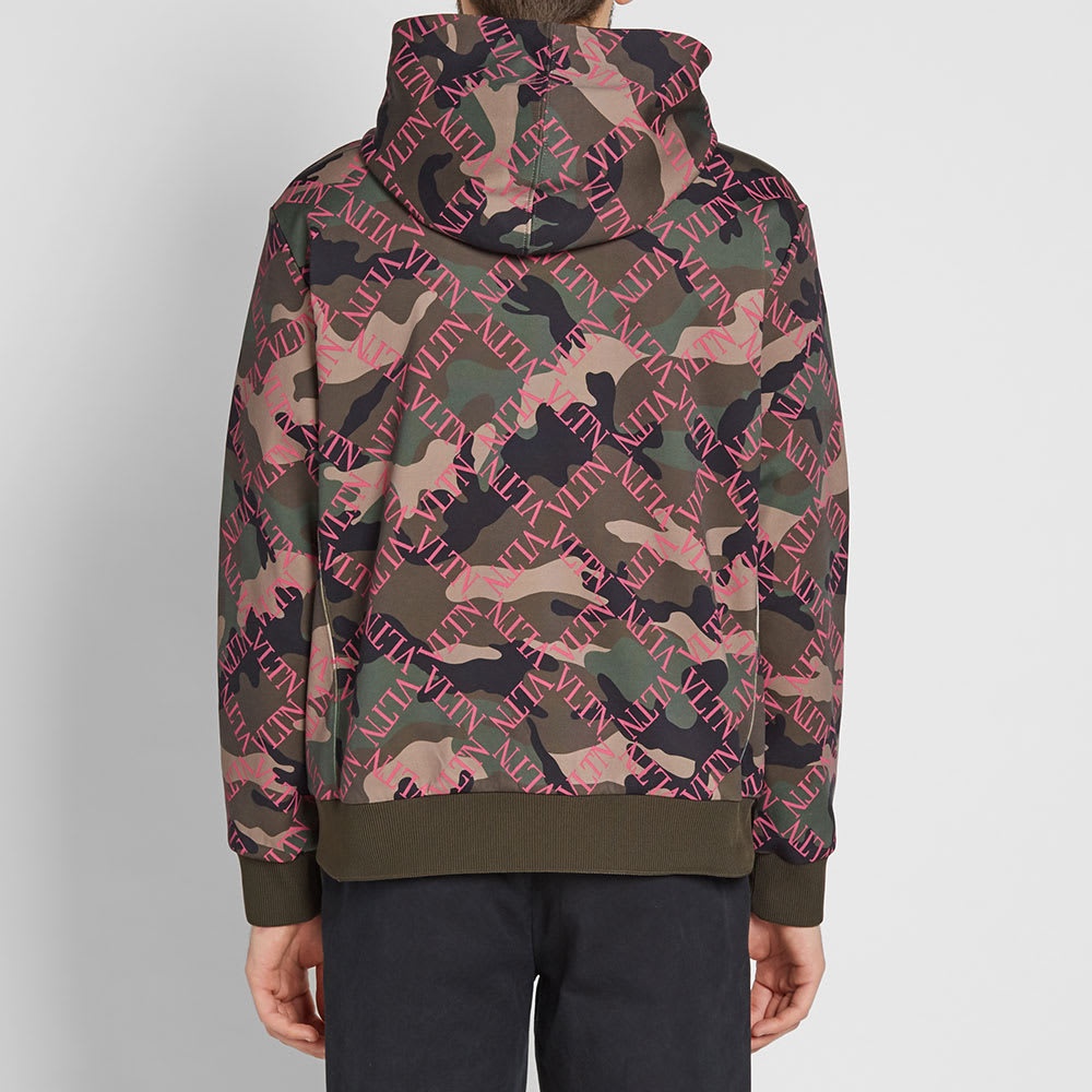 Valentino V Grid Logo Popover Hoody - 5