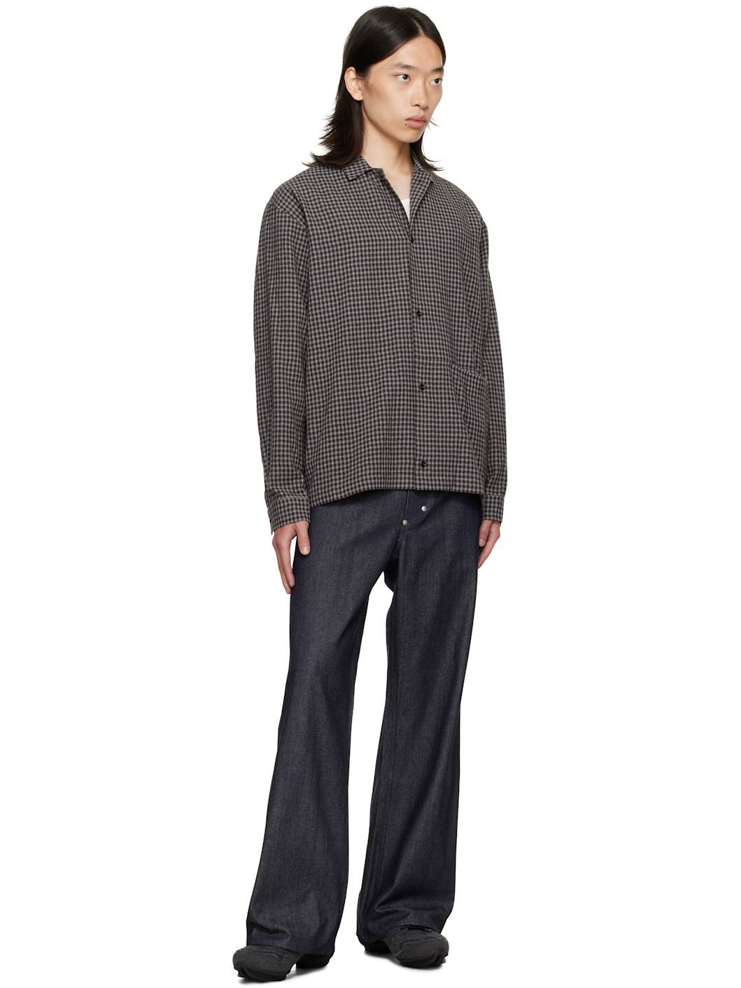 Brown & Blue Siesta Shirt - 4