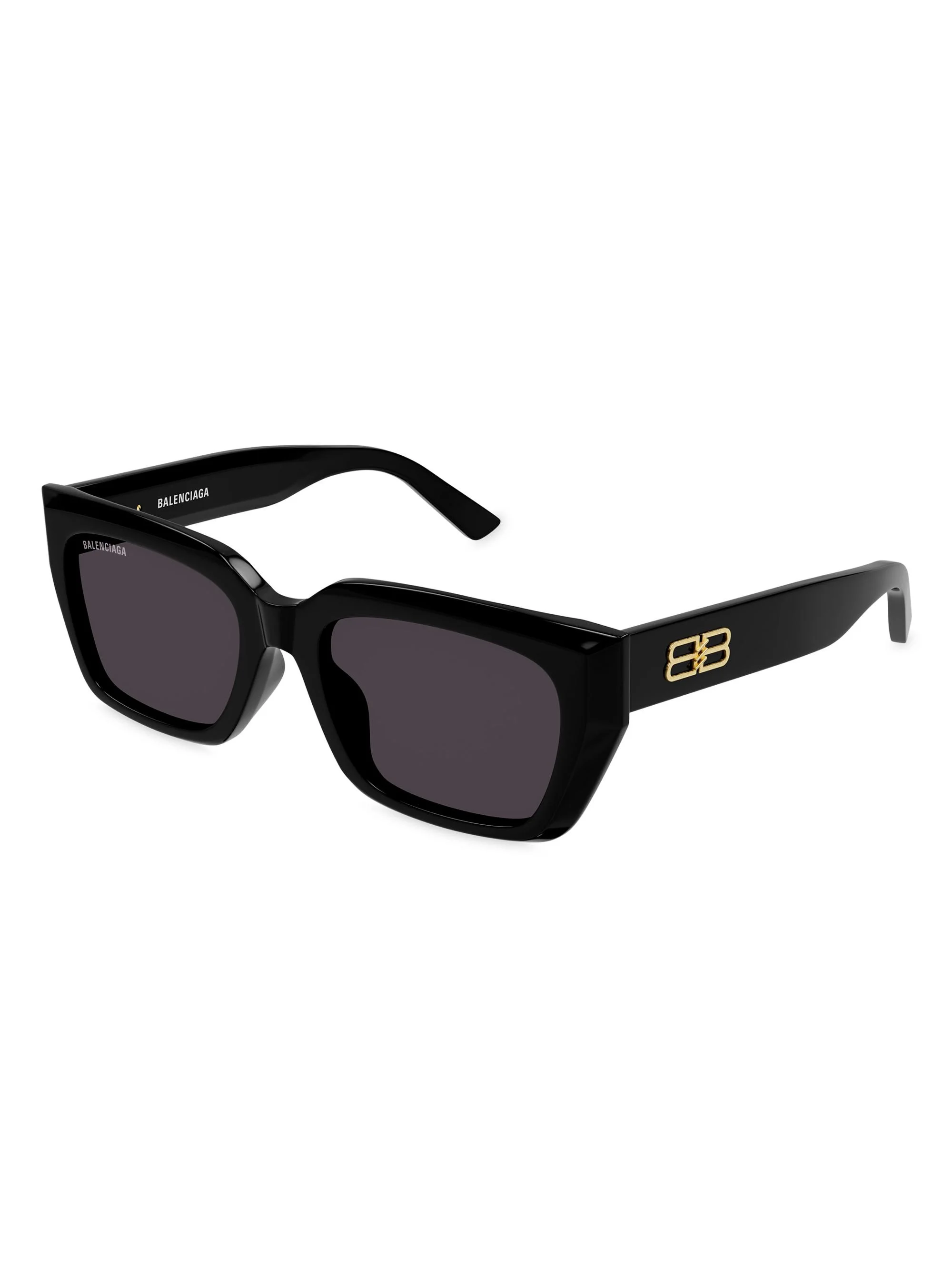 Women's Rive Gauche 54MM Rectangular Sunglasses - Black - 1