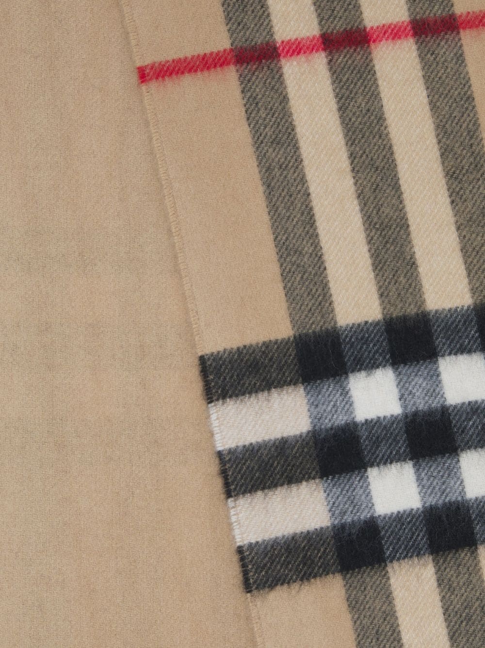 Reversible Check Cashmere Scarf - 2
