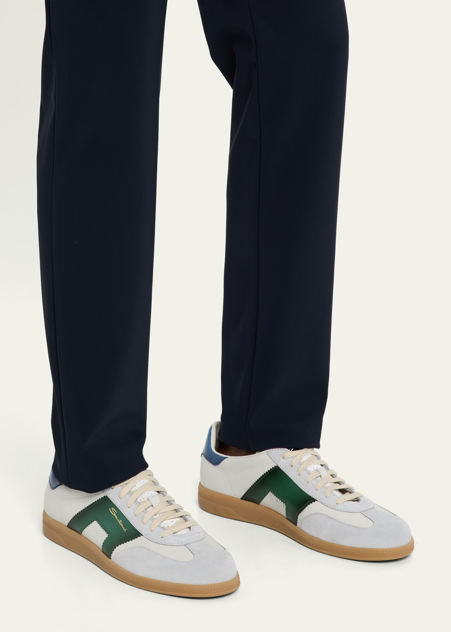 Men's DBS Suede & Leather Low-Top Sneakers - 2