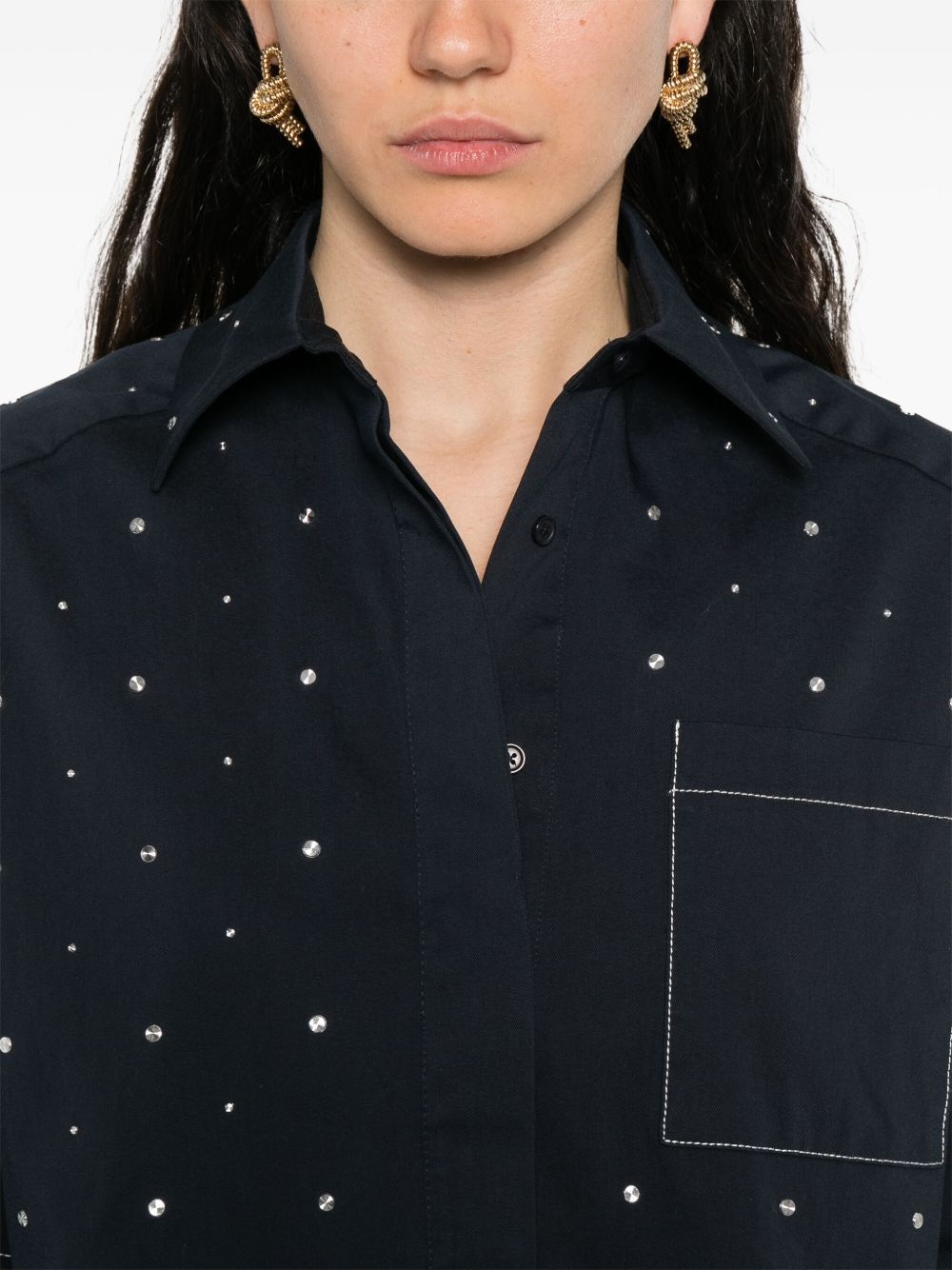 cropped shirt - 5