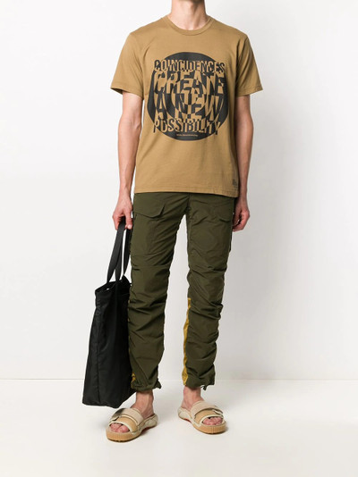 White Mountaineering graphic-print crew neck T-Shirt outlook