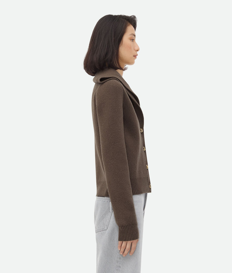 Bottega Veneta Compact Wool Cardigan outlook