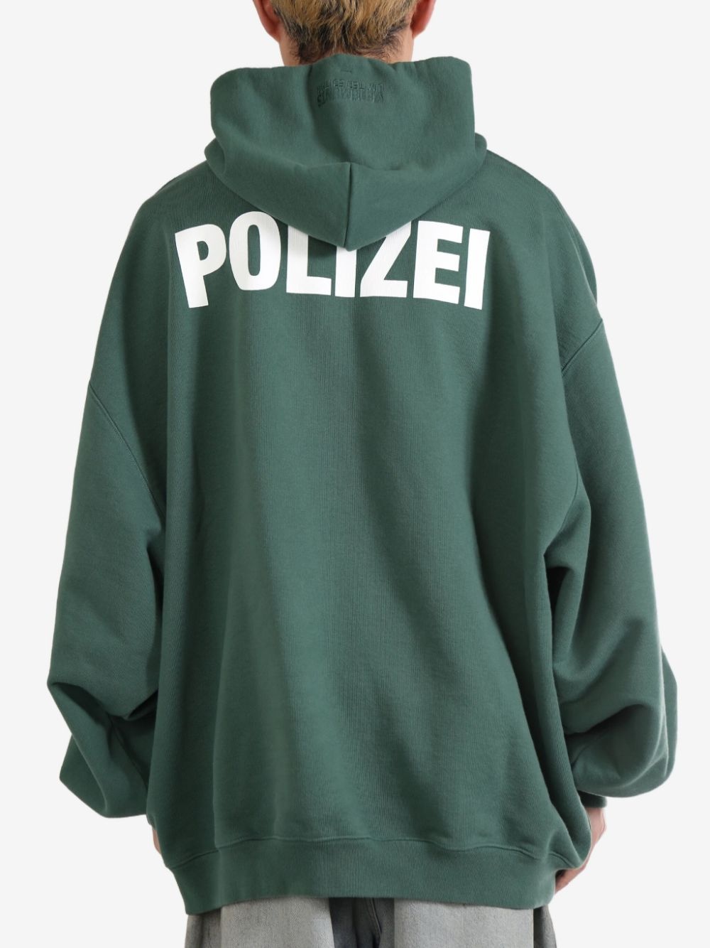 Polizei print hoodie - 2