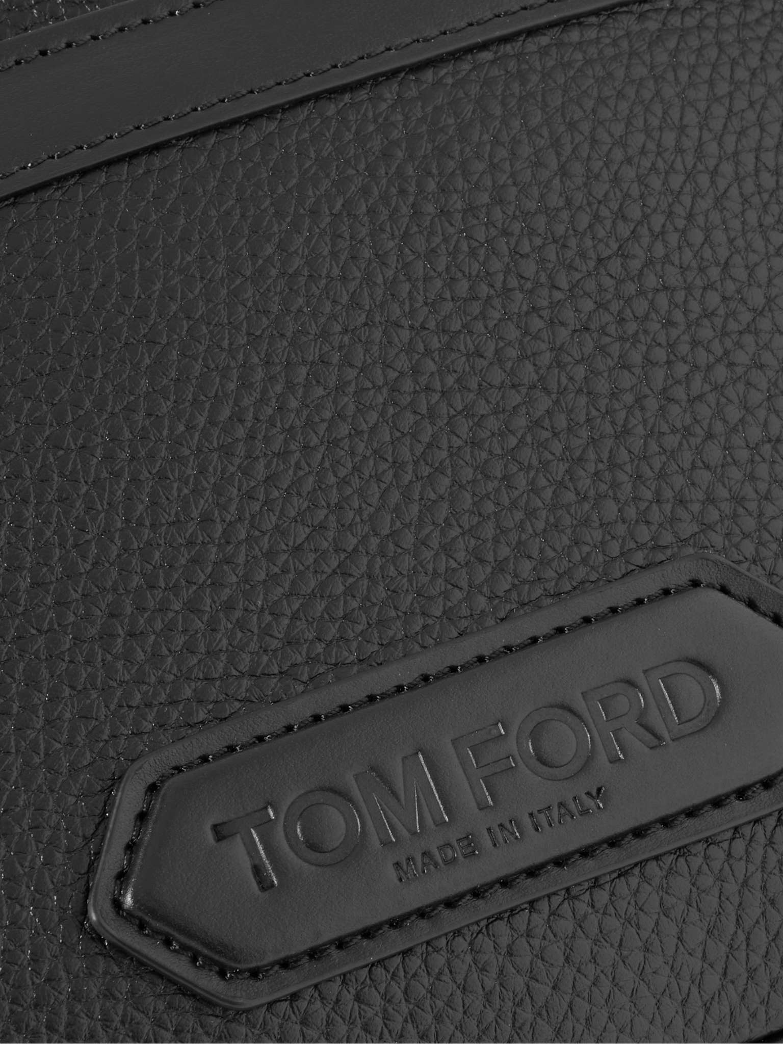 Full-Grain Leather Messenger Bag - 5