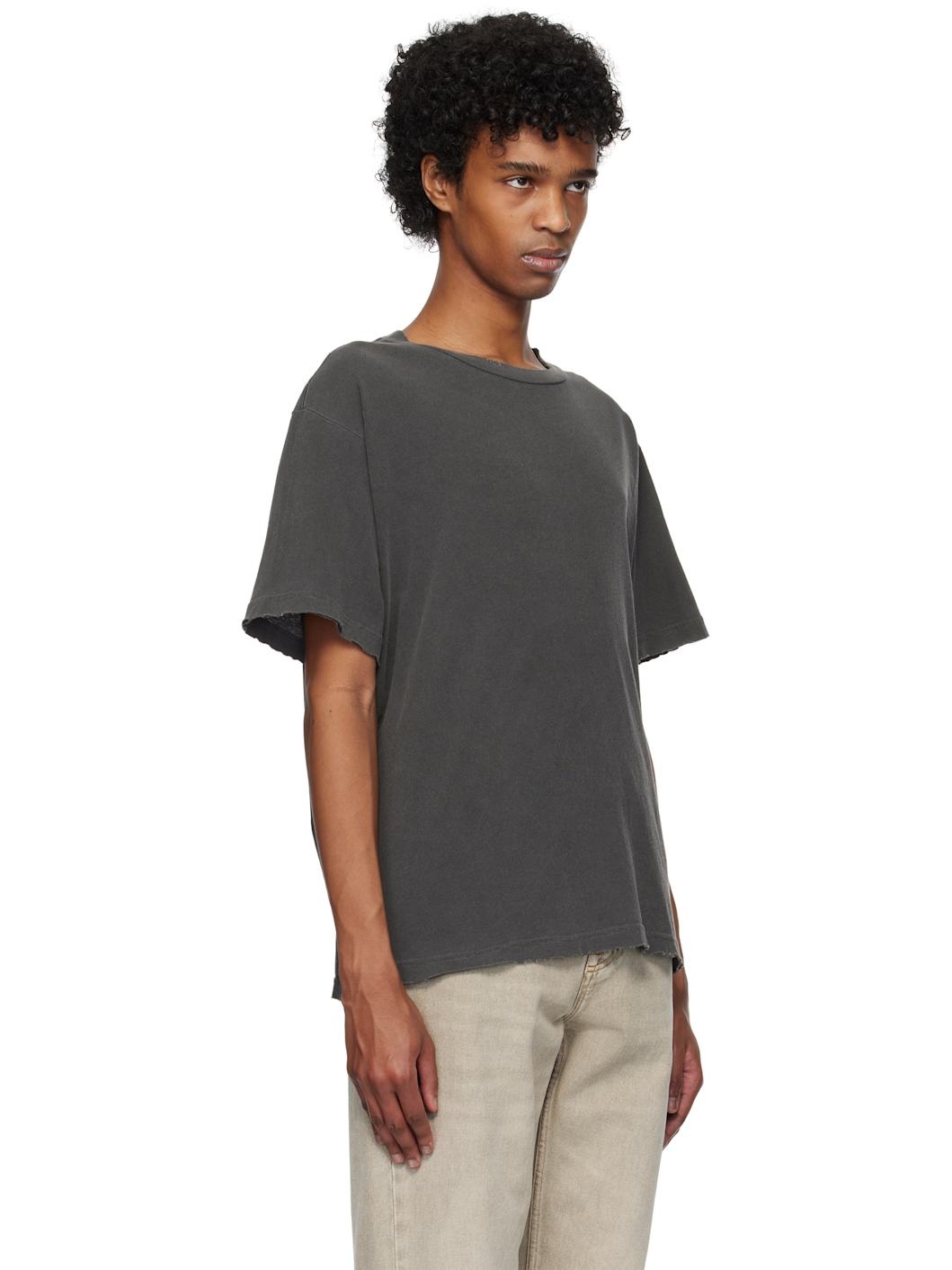 Black Folsom Cropped T-shirt - 2