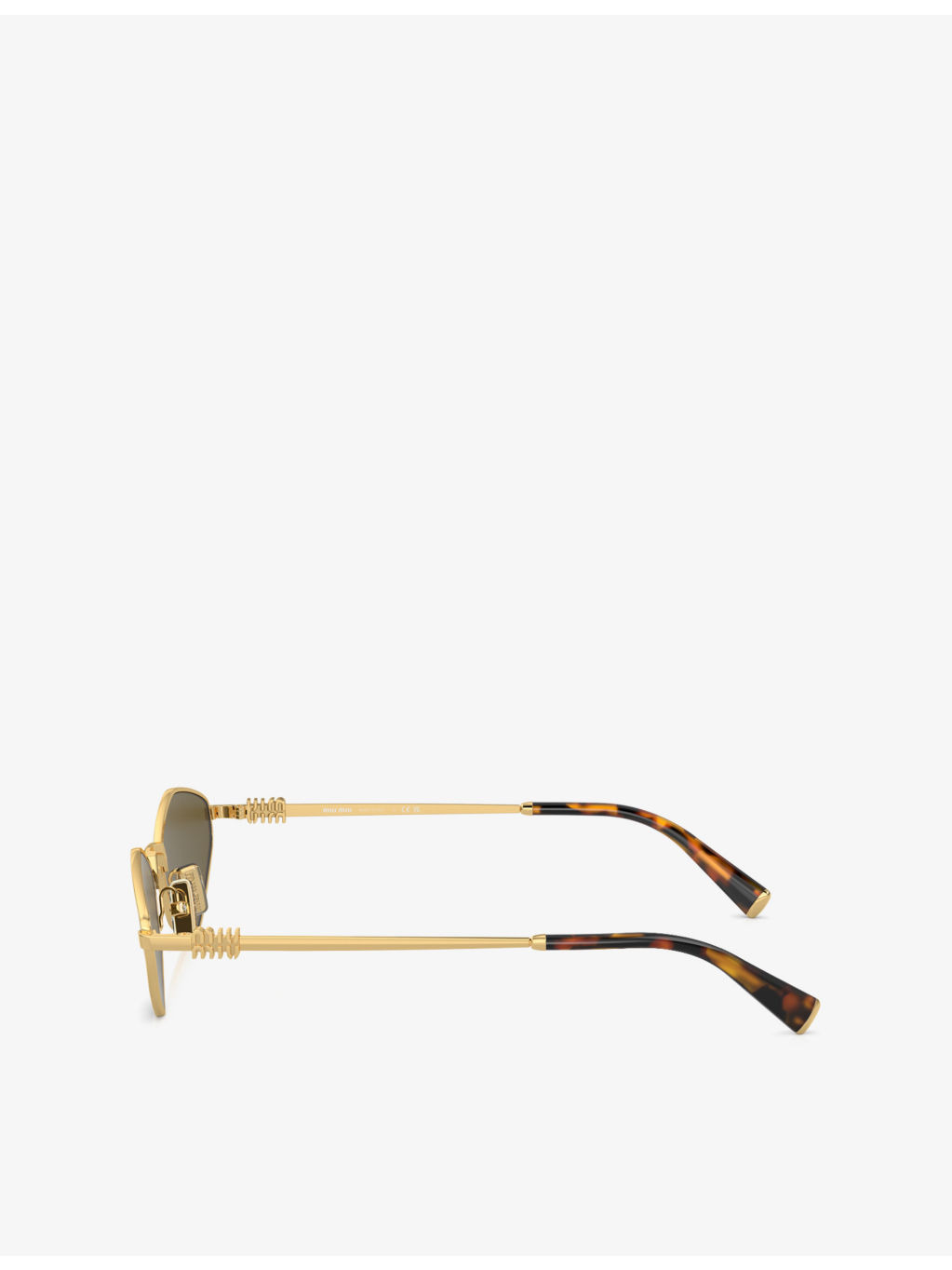 MU 56ZS irregular-frame metal sunglasses - 3