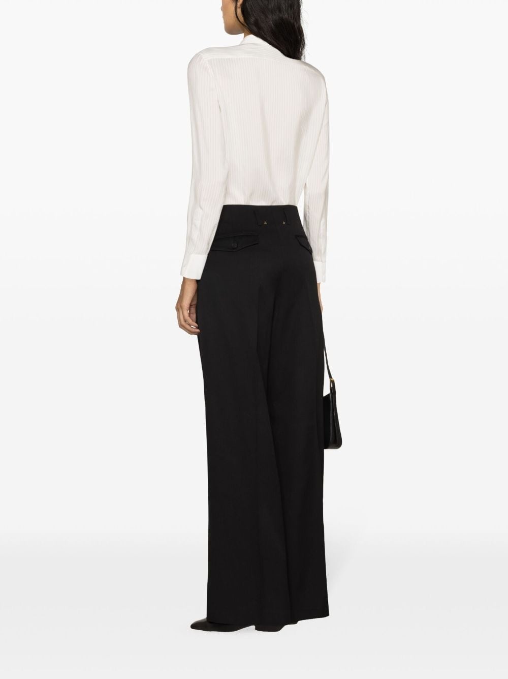 Flavia tailored palazzo pants - 4