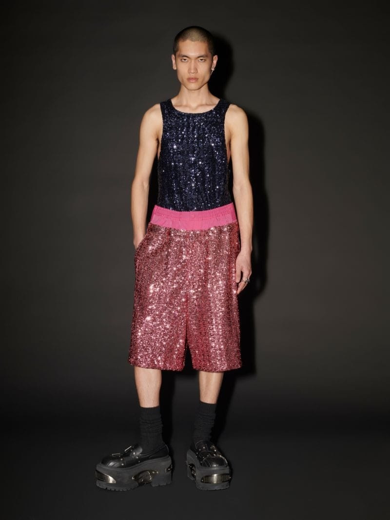 Ambush WAIST LAYER SEQUIN SHORTS outlook