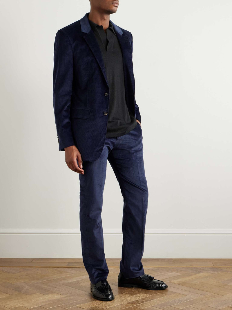 GABRIELA HEARST Sebastian Straight-Leg Cotton-Corduroy Suit Trousers outlook