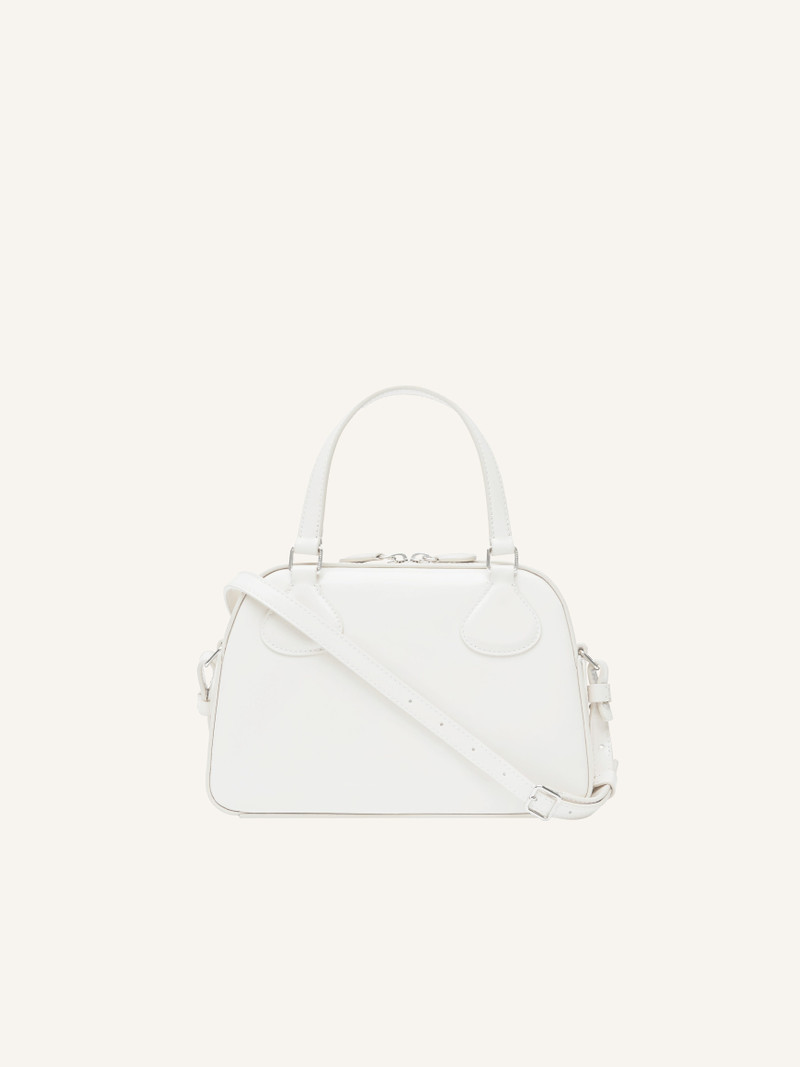 AC STUD LEATHER BOWLING BAG 3