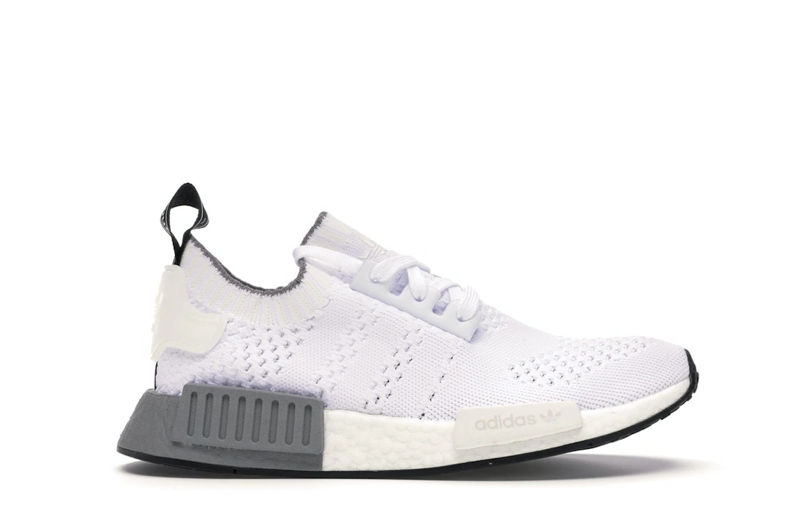 adidas NMD R1 Running White Grey Three - 1