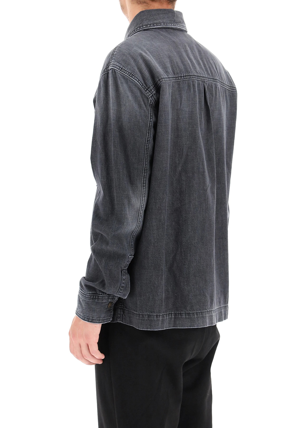 DENIM WORK SHIRT - 4