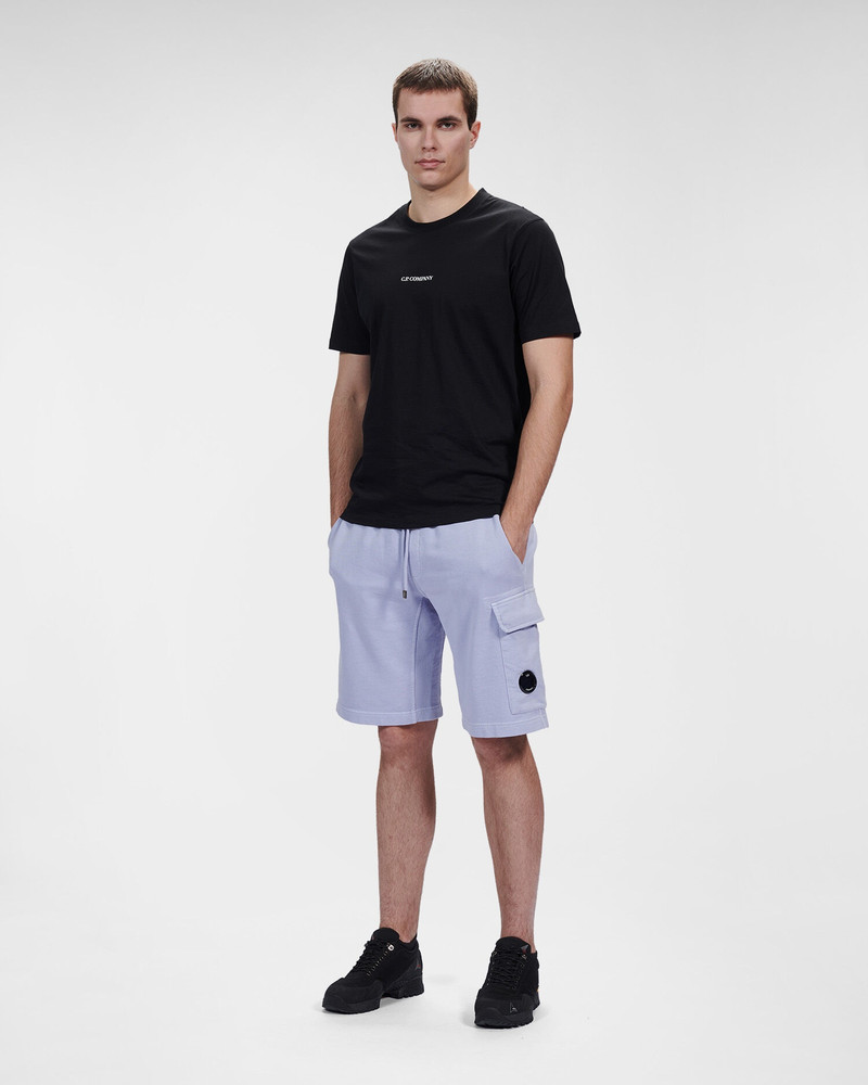 Cotton Fleece Cargo Shorts 3